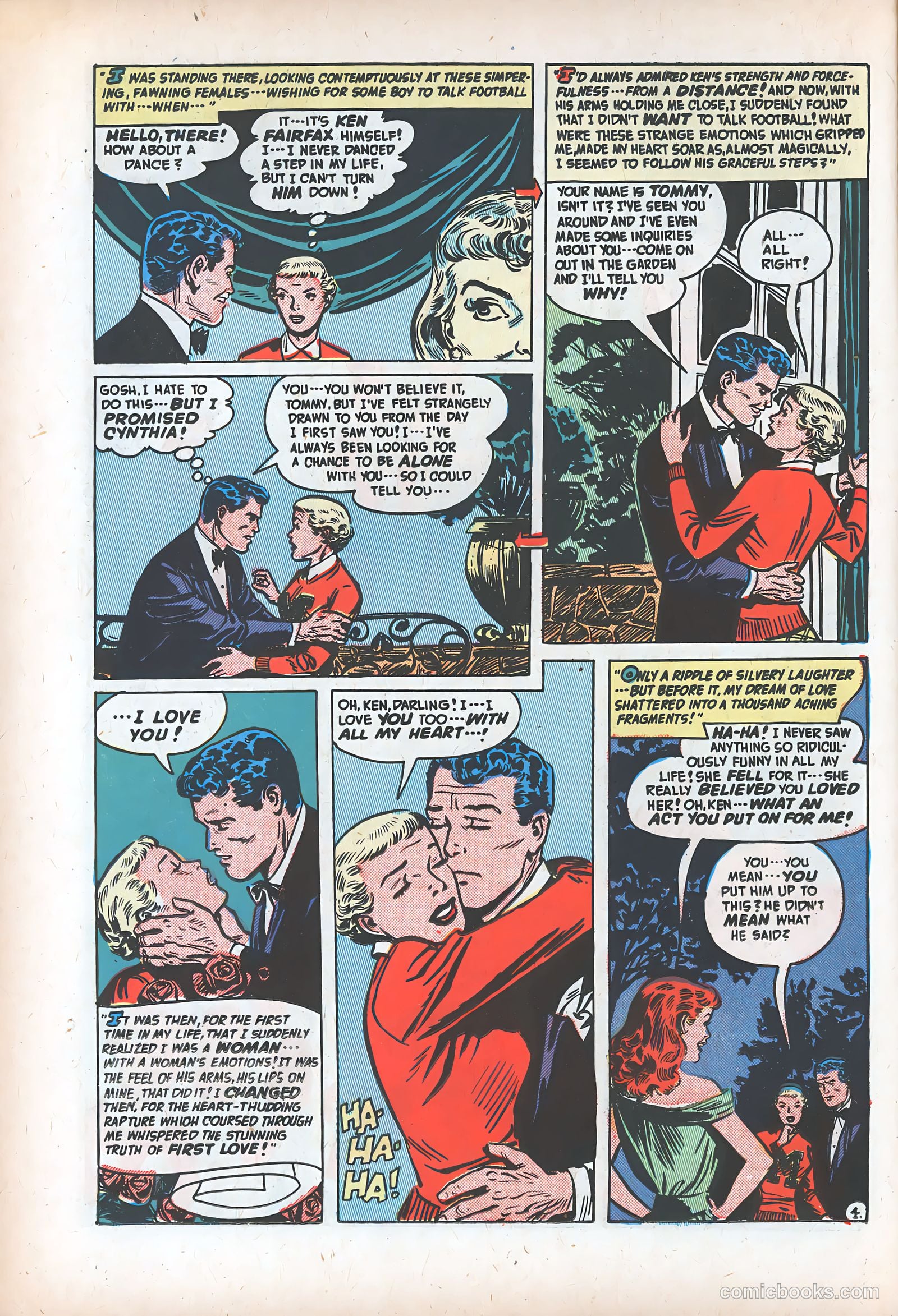 Romantic Adventures #9 (1950) — page 16 of 53