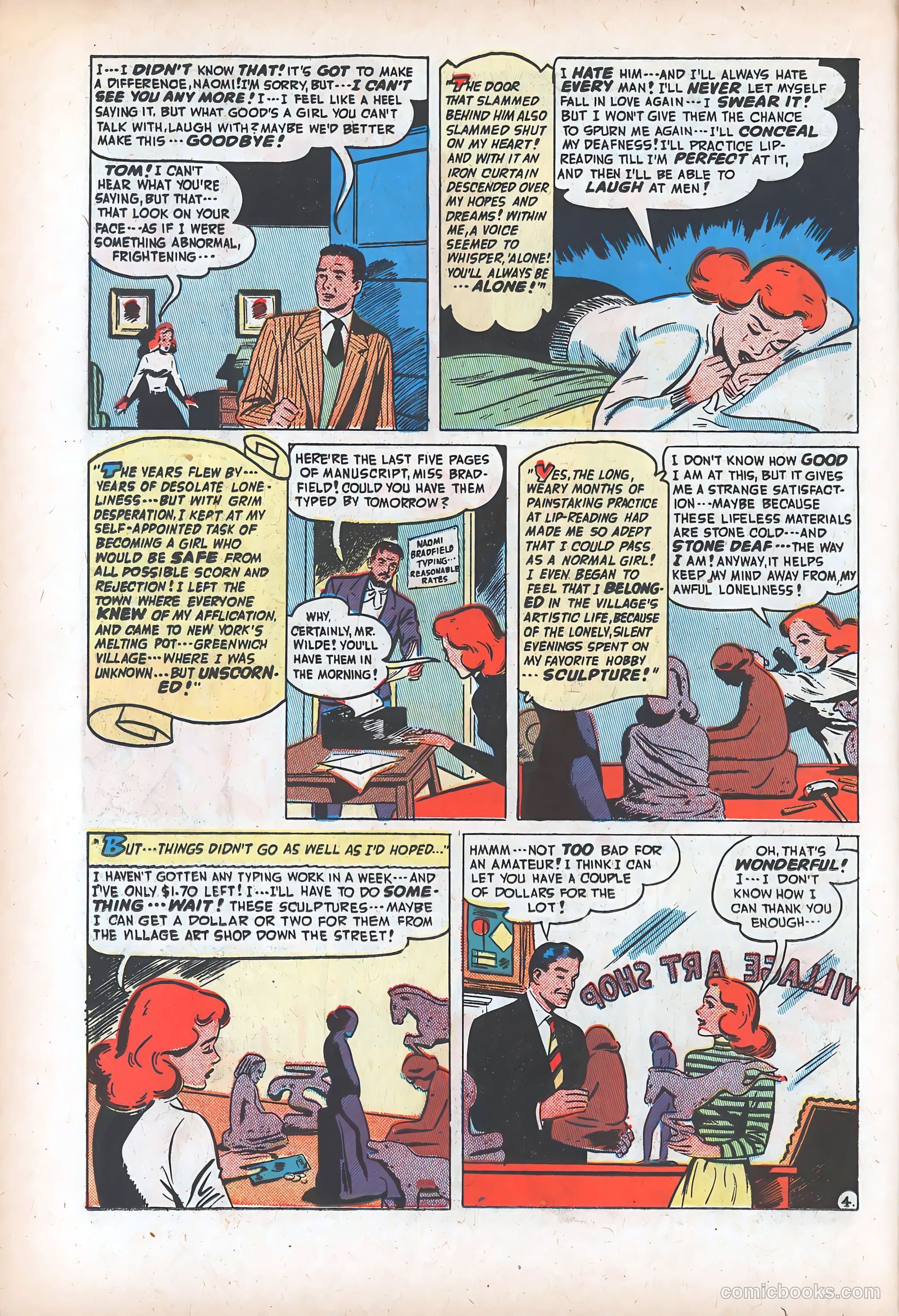 Romantic Adventures #9 (1950) — page 24 of 53