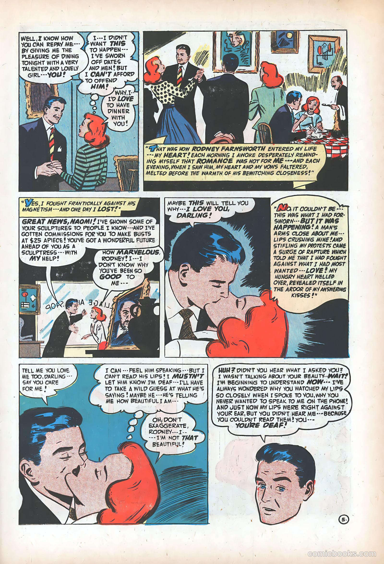 Romantic Adventures #9 (1950) — page 25 of 53