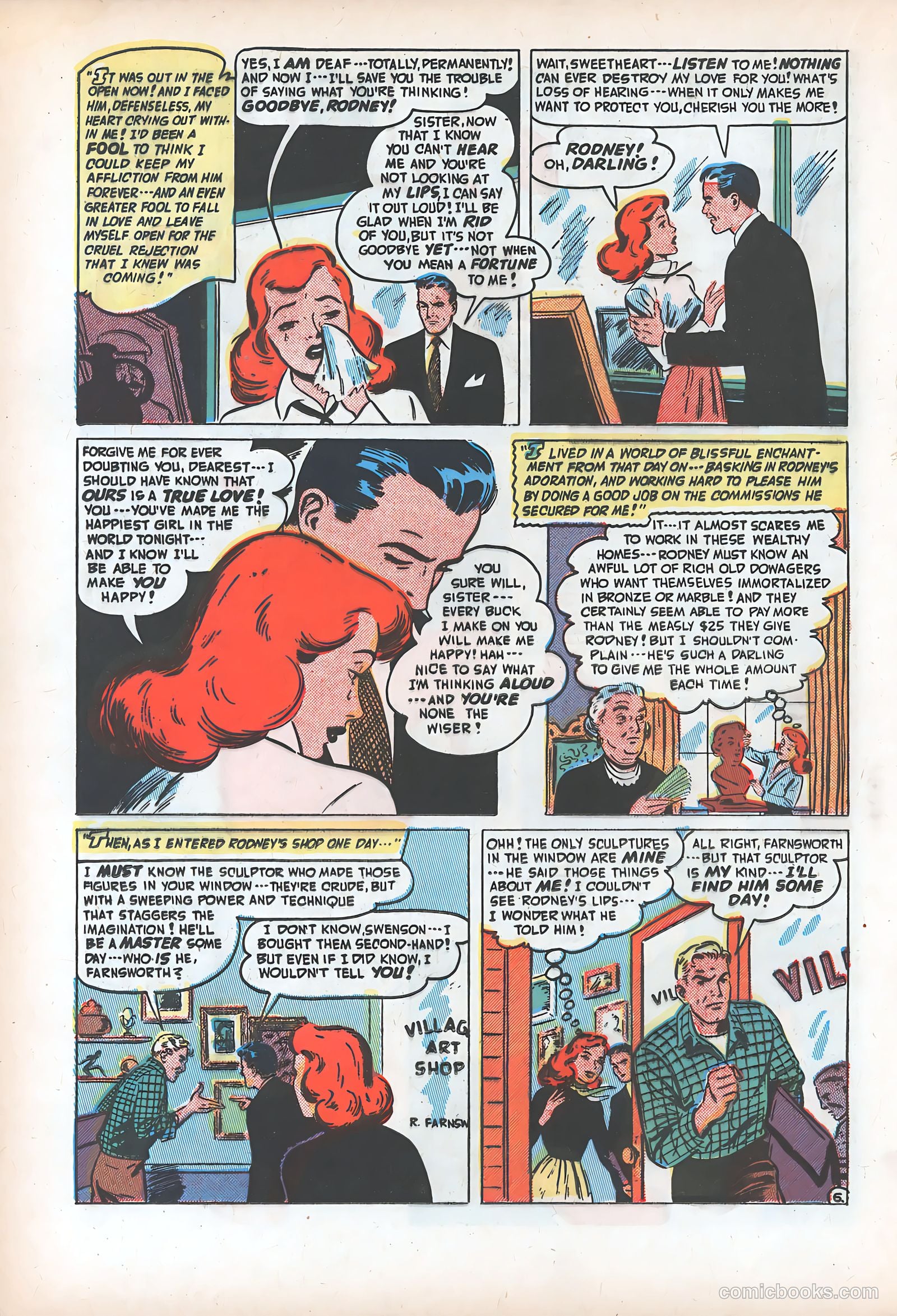 Romantic Adventures #9 (1950) — page 26 of 53