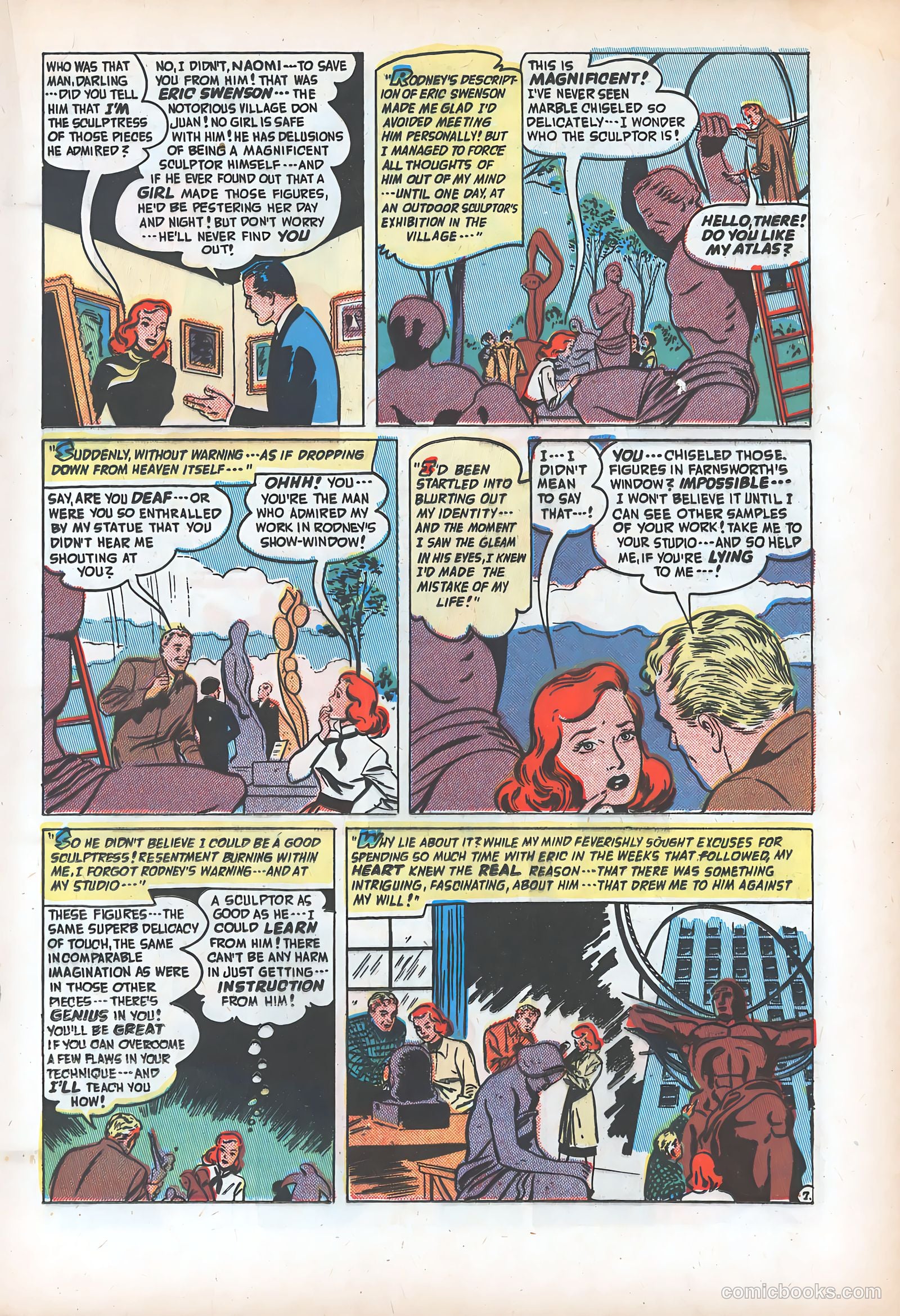 Romantic Adventures #9 (1950) — page 27 of 53