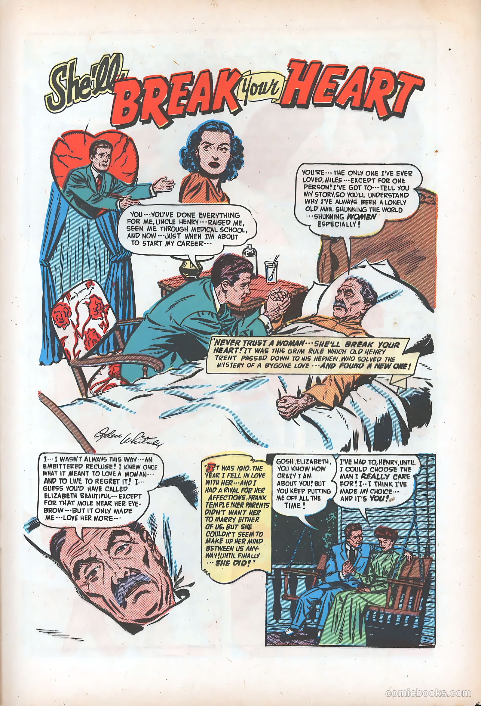Romantic Adventures #9 (1950) — page 33 of 53