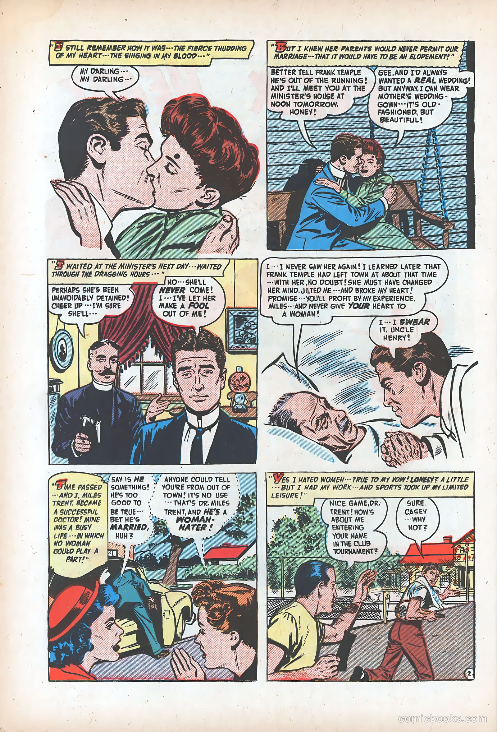 Romantic Adventures #9 (1950) — page 34 of 53