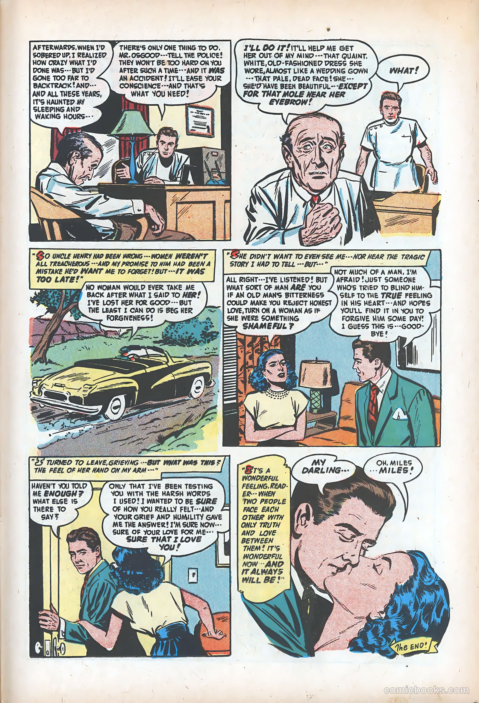Romantic Adventures #9 (1950) — page 37 of 53