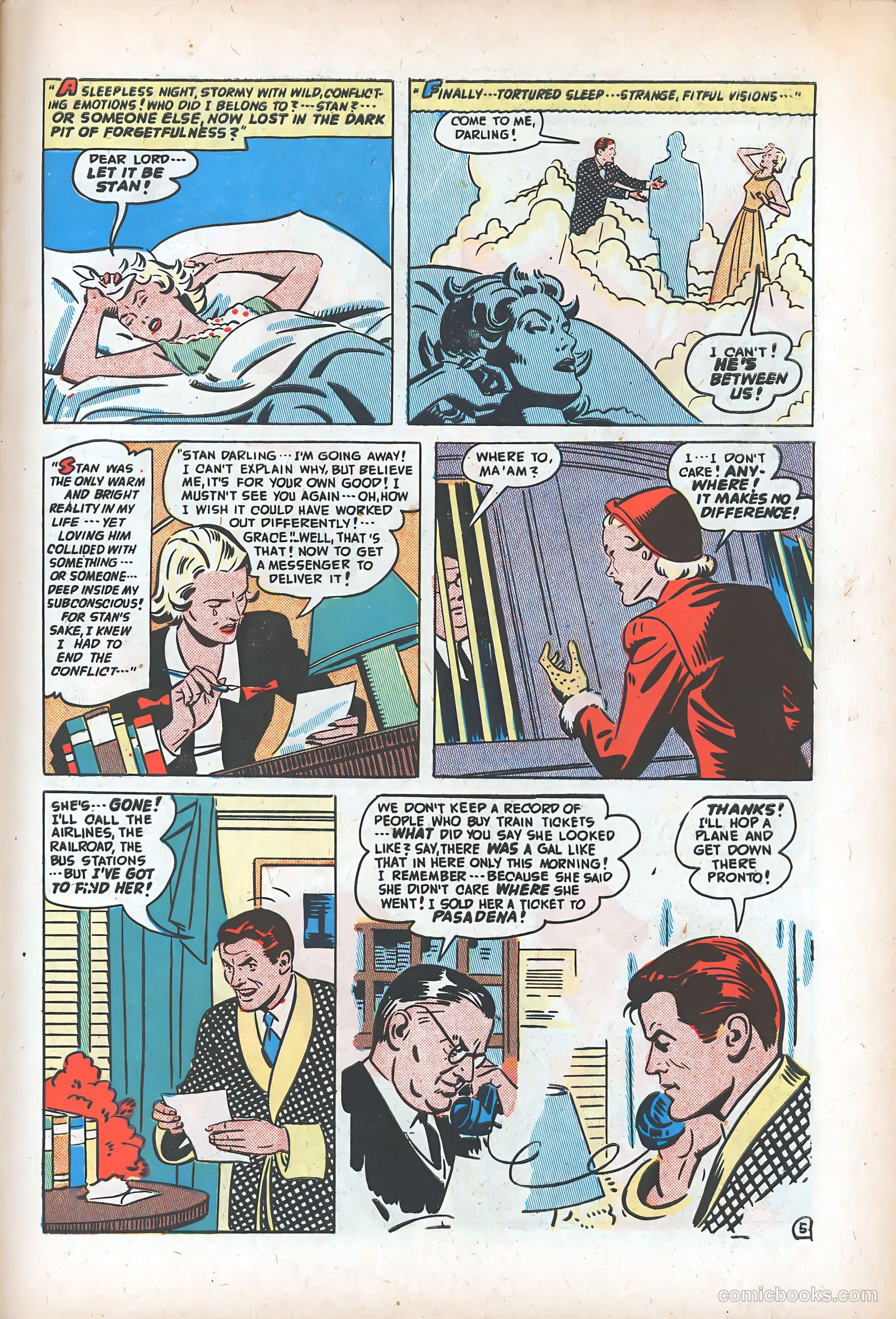 Romantic Adventures #9 (1950) — page 43 of 53