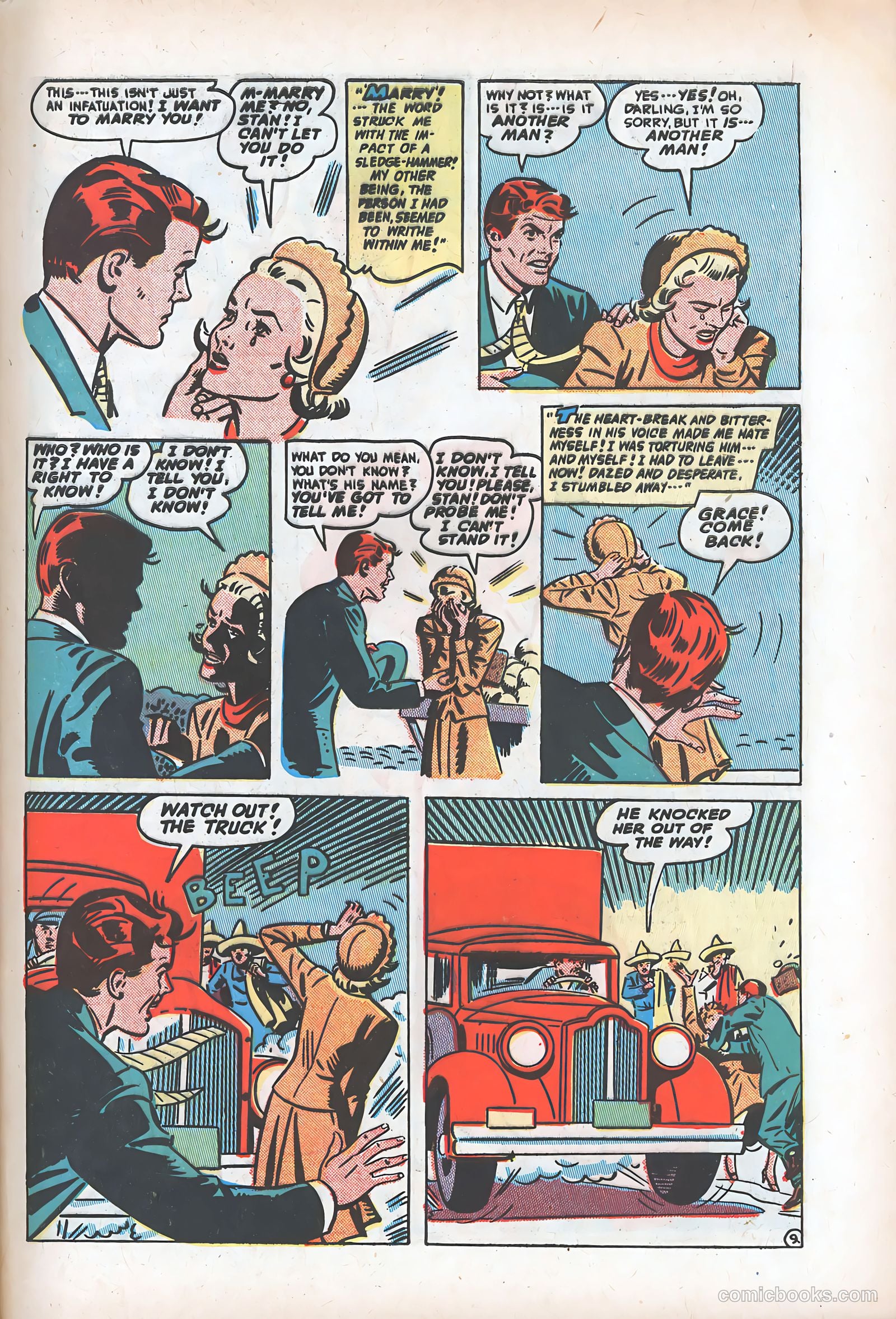 Romantic Adventures #9 (1950) — page 47 of 53