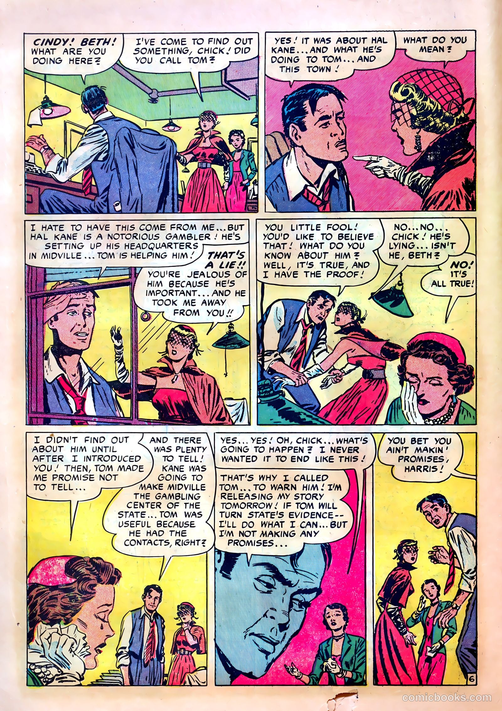 Romantic Confessions #1 (1953) — page 18 of 36