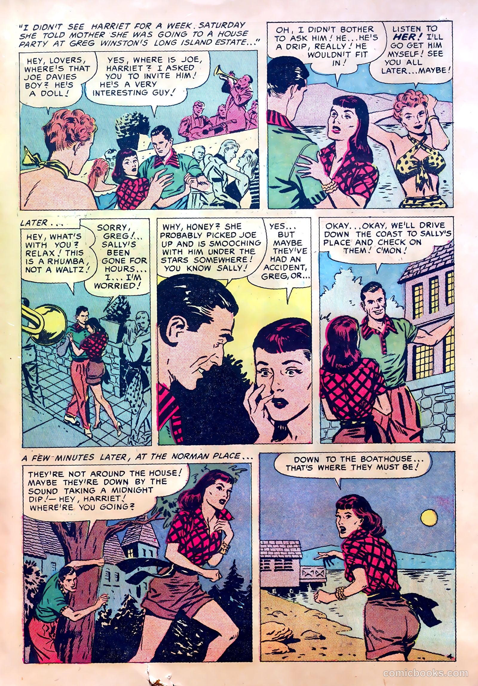 Romantic Confessions #1 (1953) — page 31 of 36