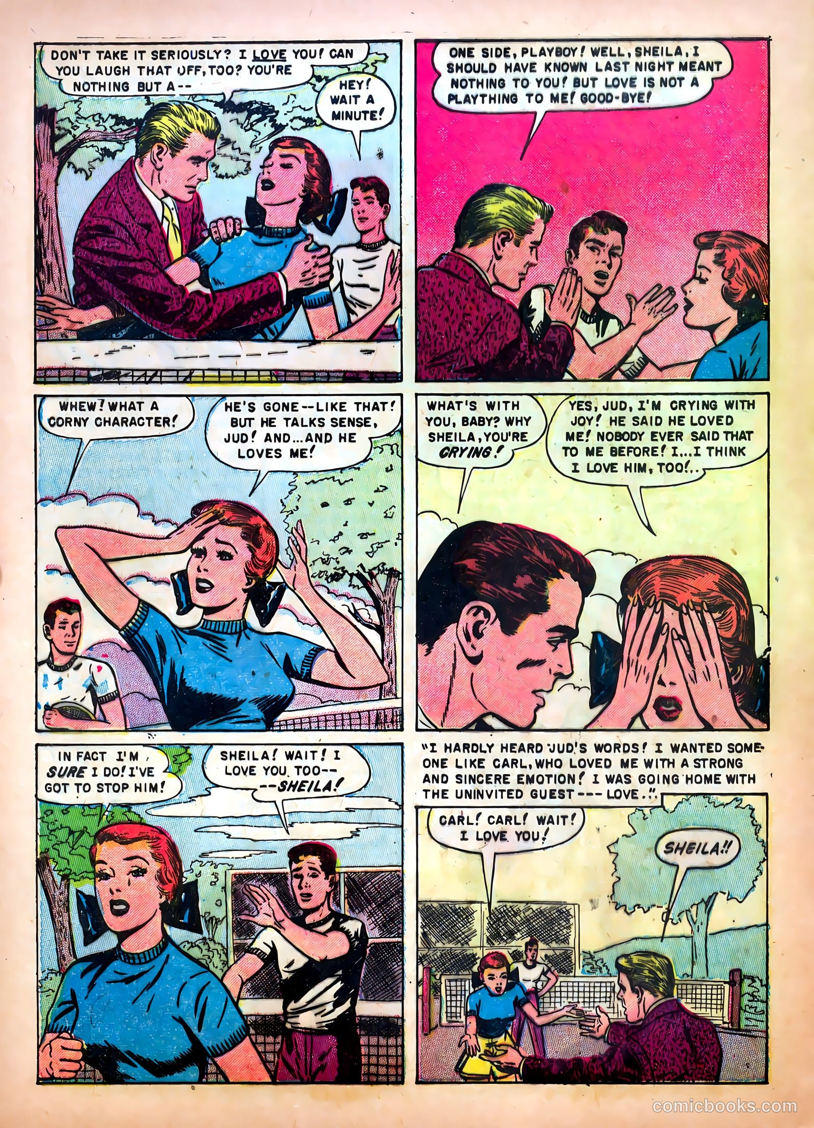 Romantic Confessions #10 (1950) — page 32 of 36