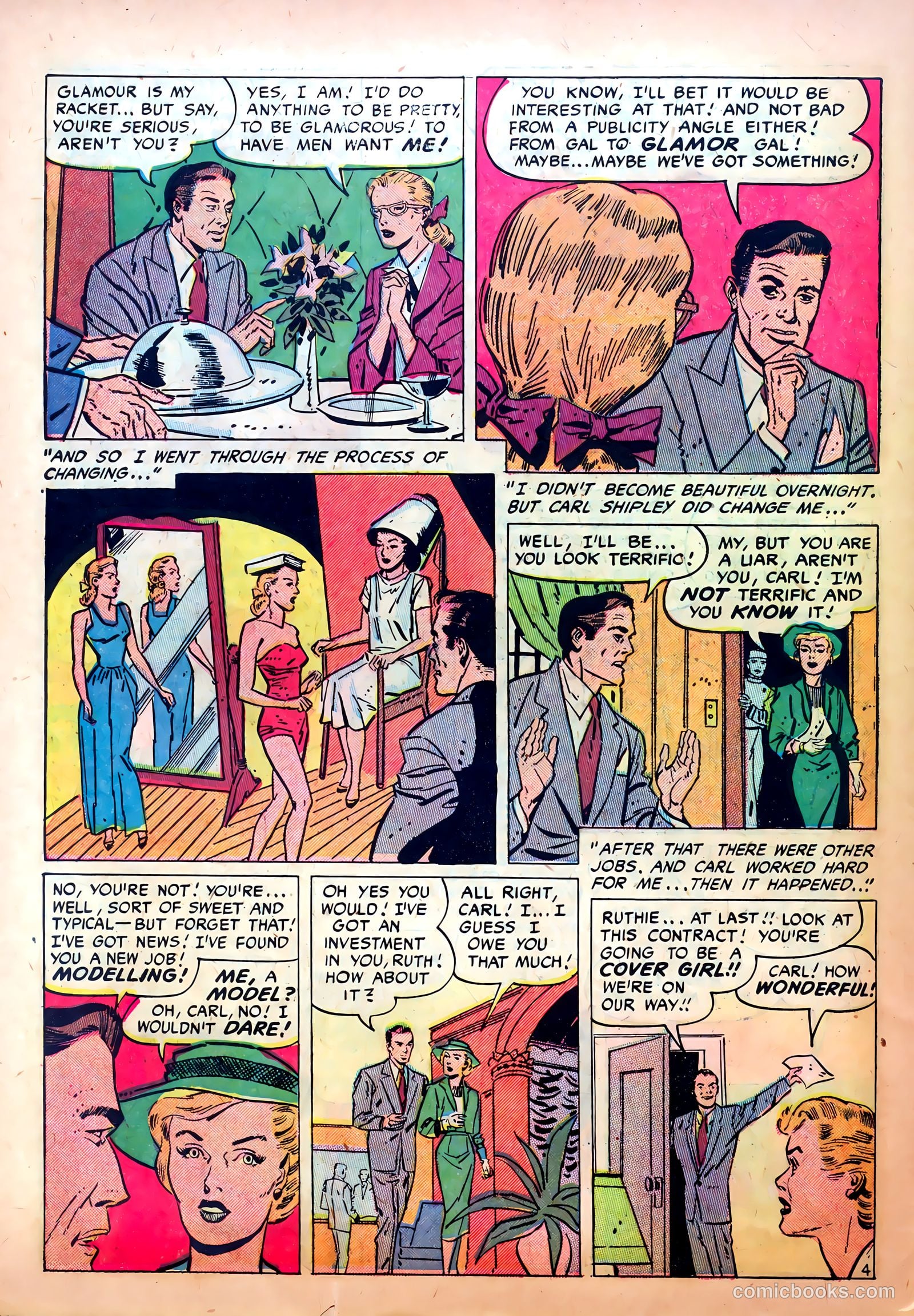 Romantic Confessions #11 (1950) — page 6 of 36