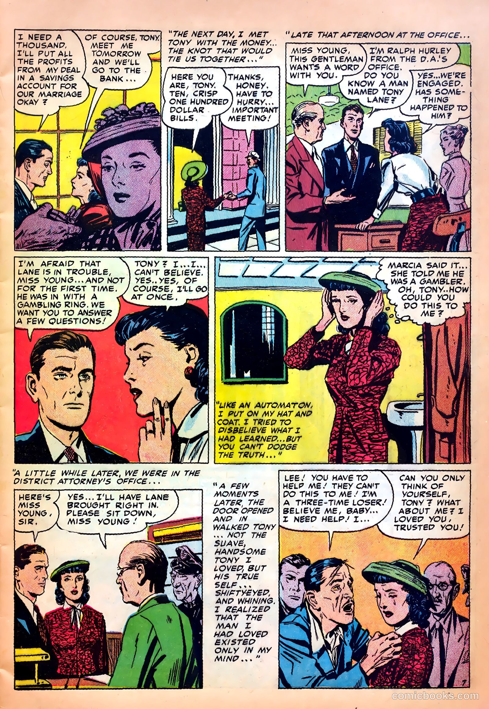 Romantic Confessions #2 (1951) — page 9 of 52