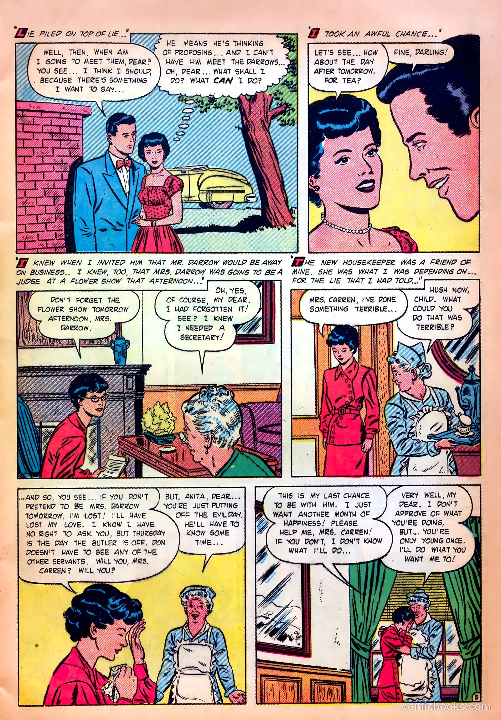 Romantic Confessions #2 (1951) — page 15 of 52