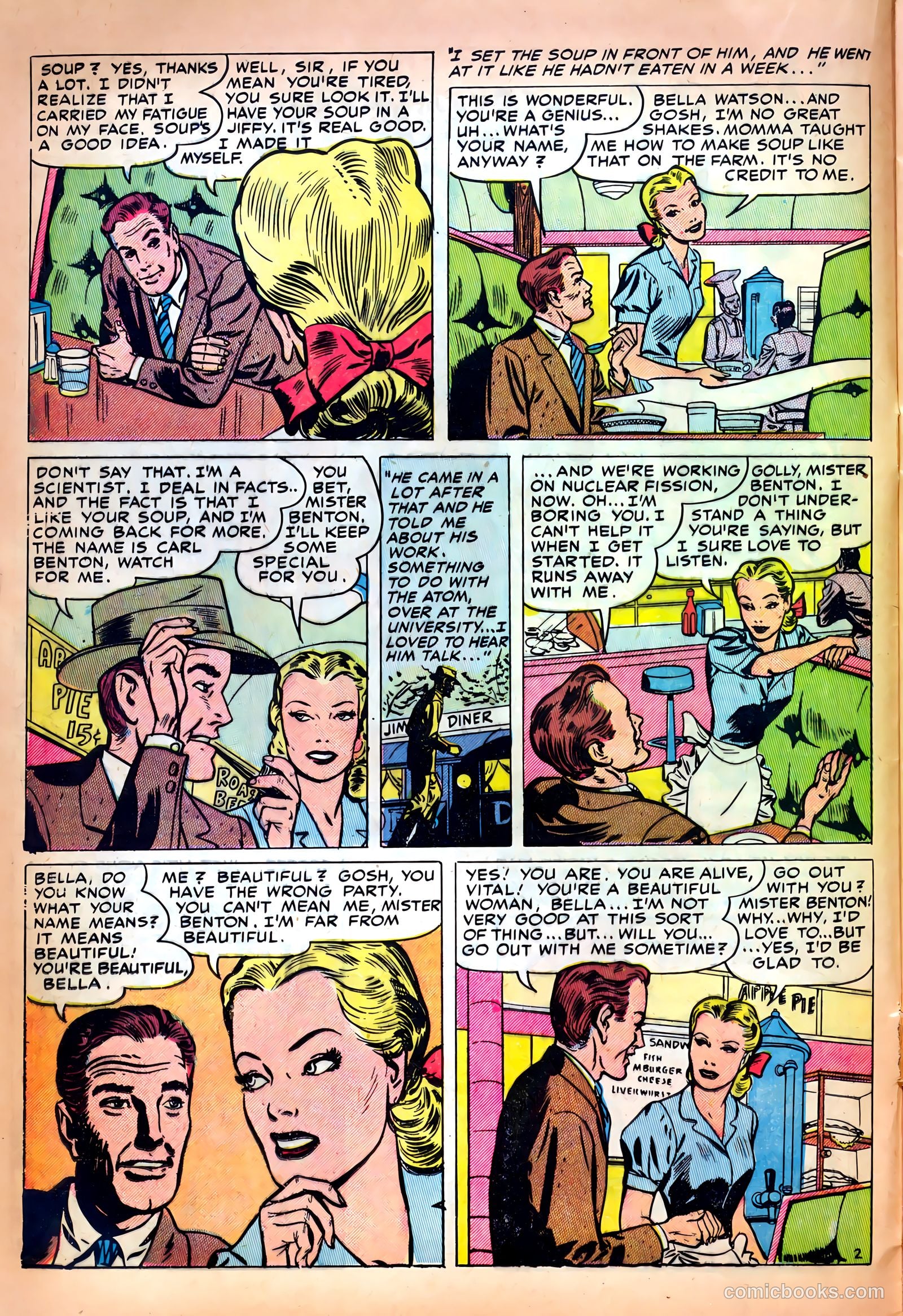 Romantic Confessions #2 (1951) — page 20 of 52
