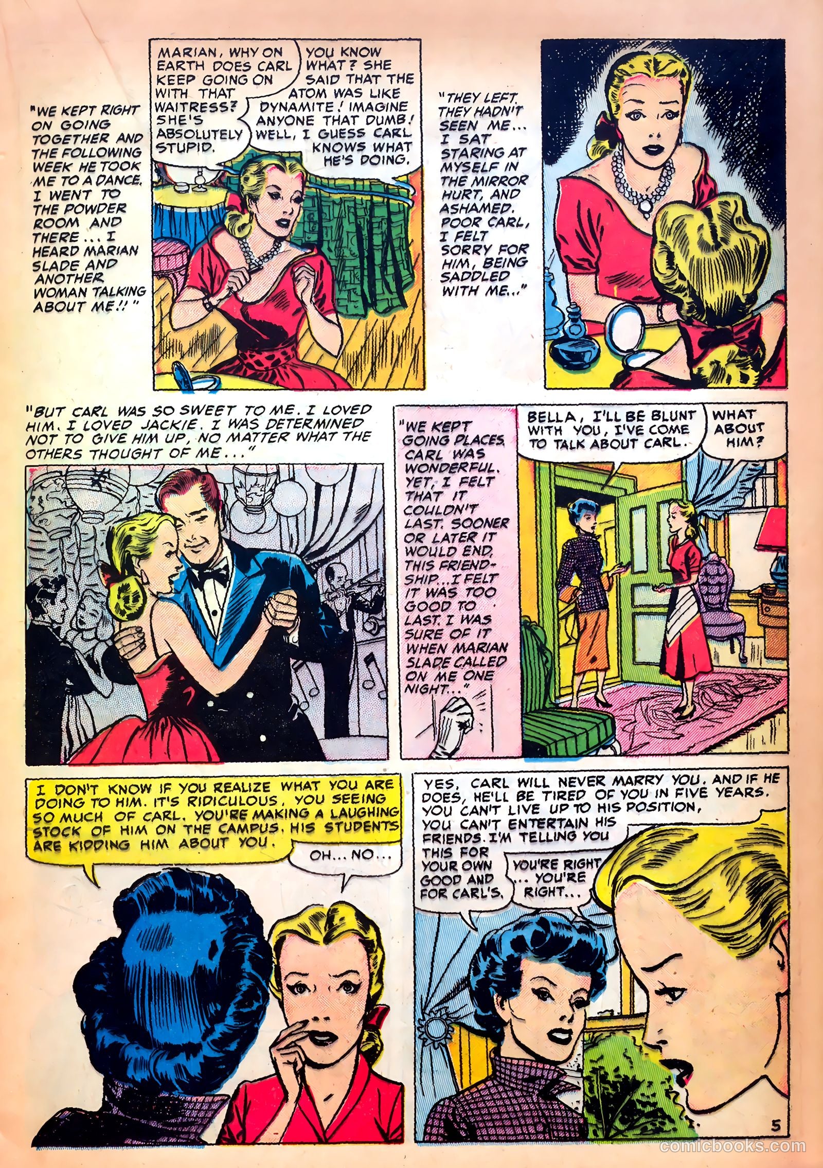 Romantic Confessions #2 (1951) — page 23 of 52