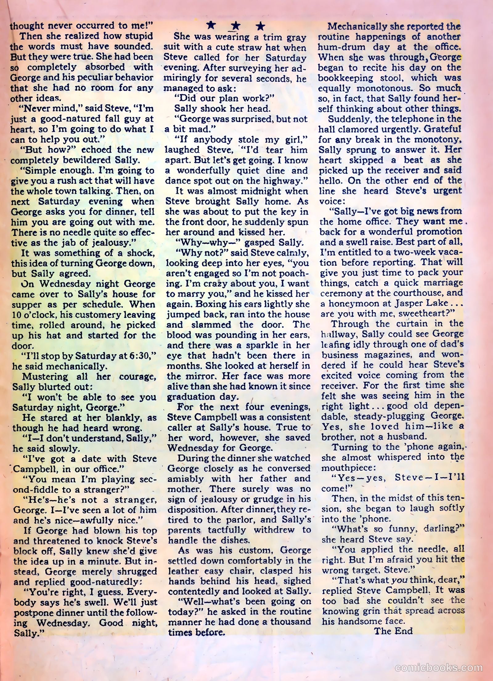 Romantic Confessions #2 (1951) — page 31 of 52