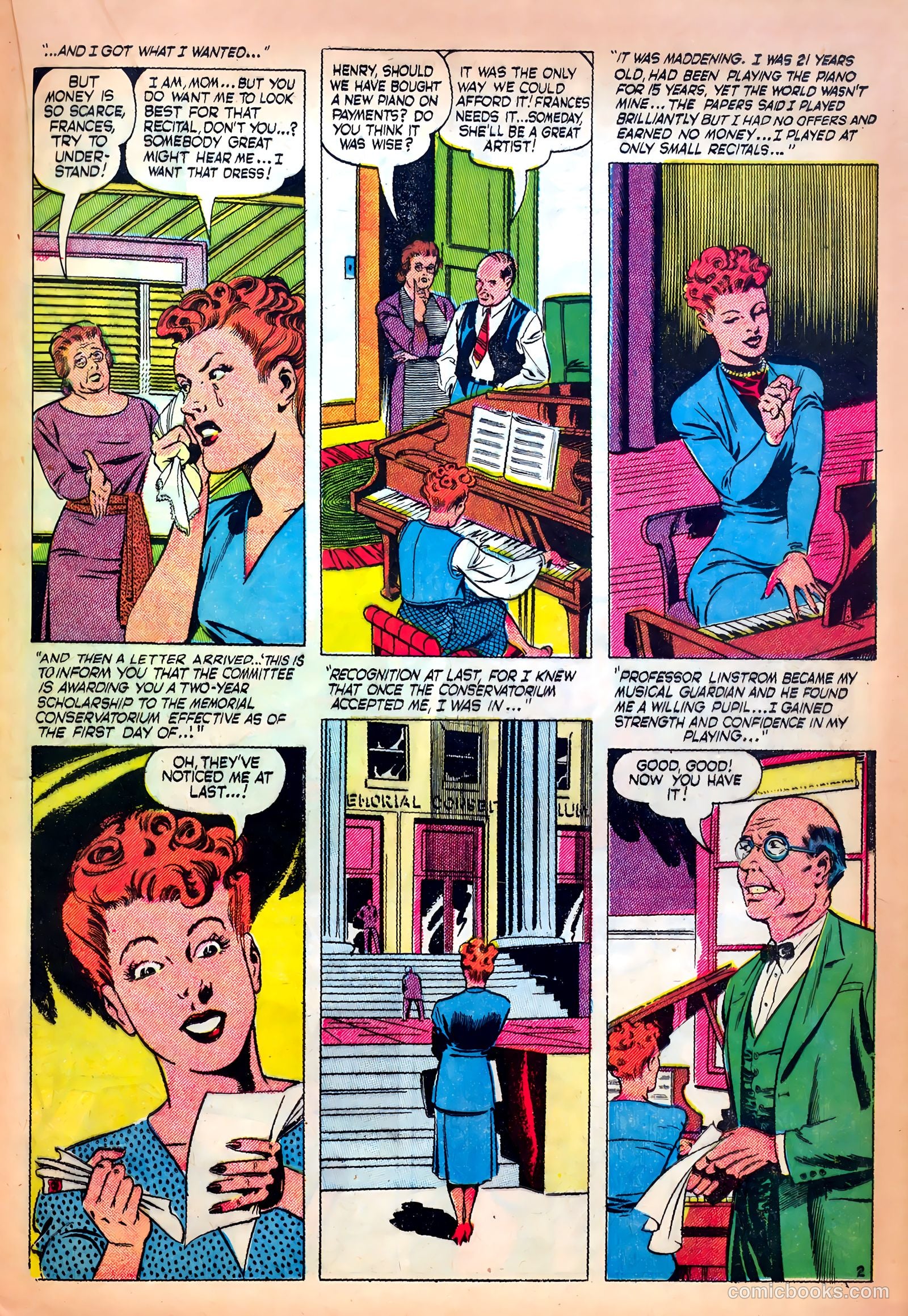 Romantic Confessions #2 (1951) — page 33 of 52