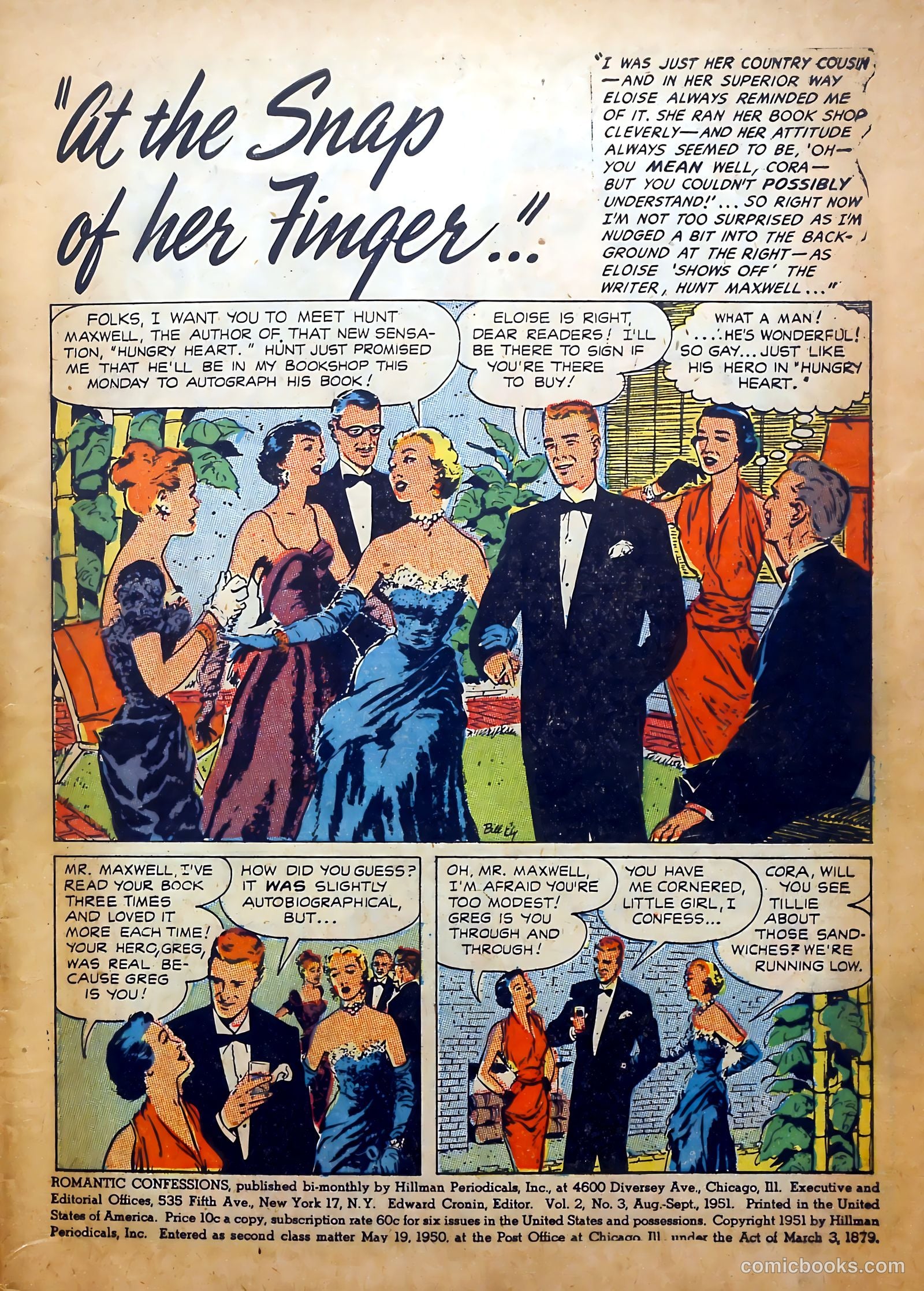 Romantic Confessions #3 (1949) — page 3 of 52