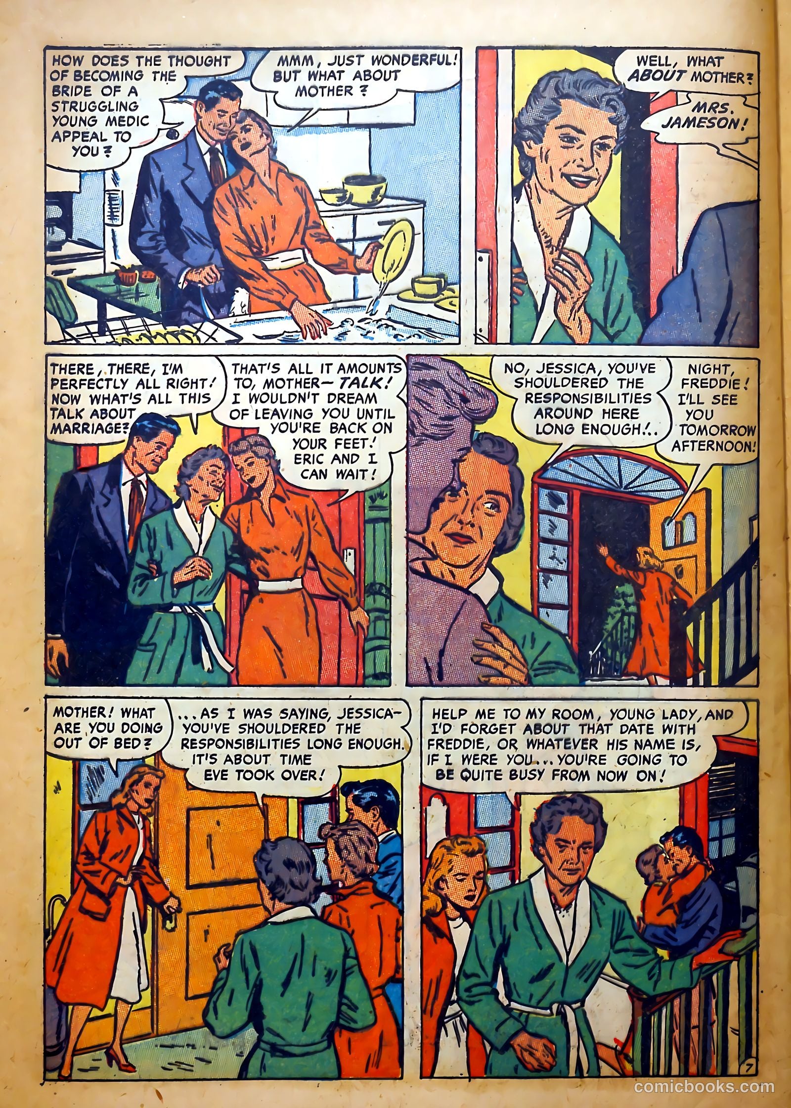 Romantic Confessions #3 (1949) — page 36 of 52