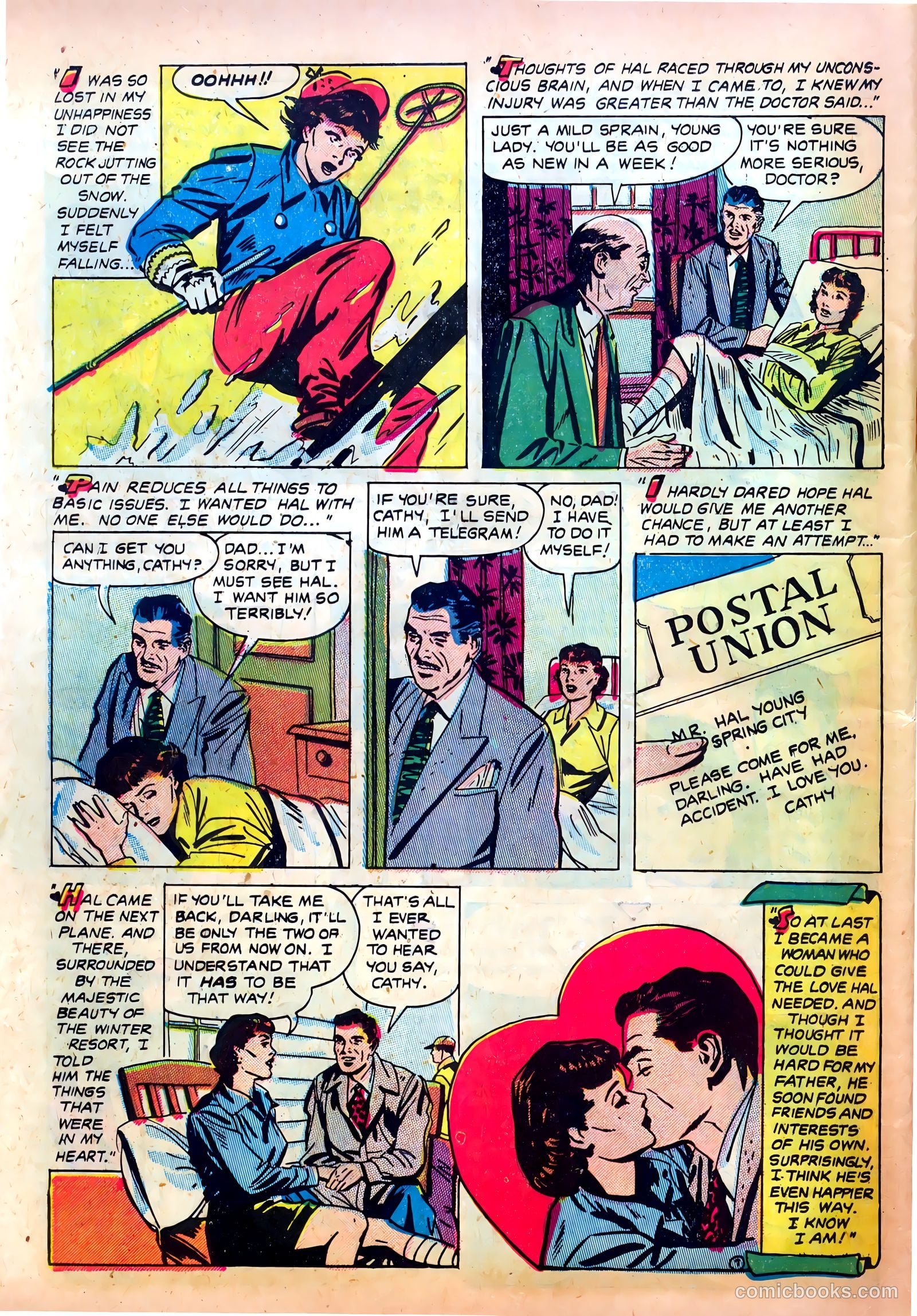 Romantic Confessions #4 (1950) — page 30 of 52