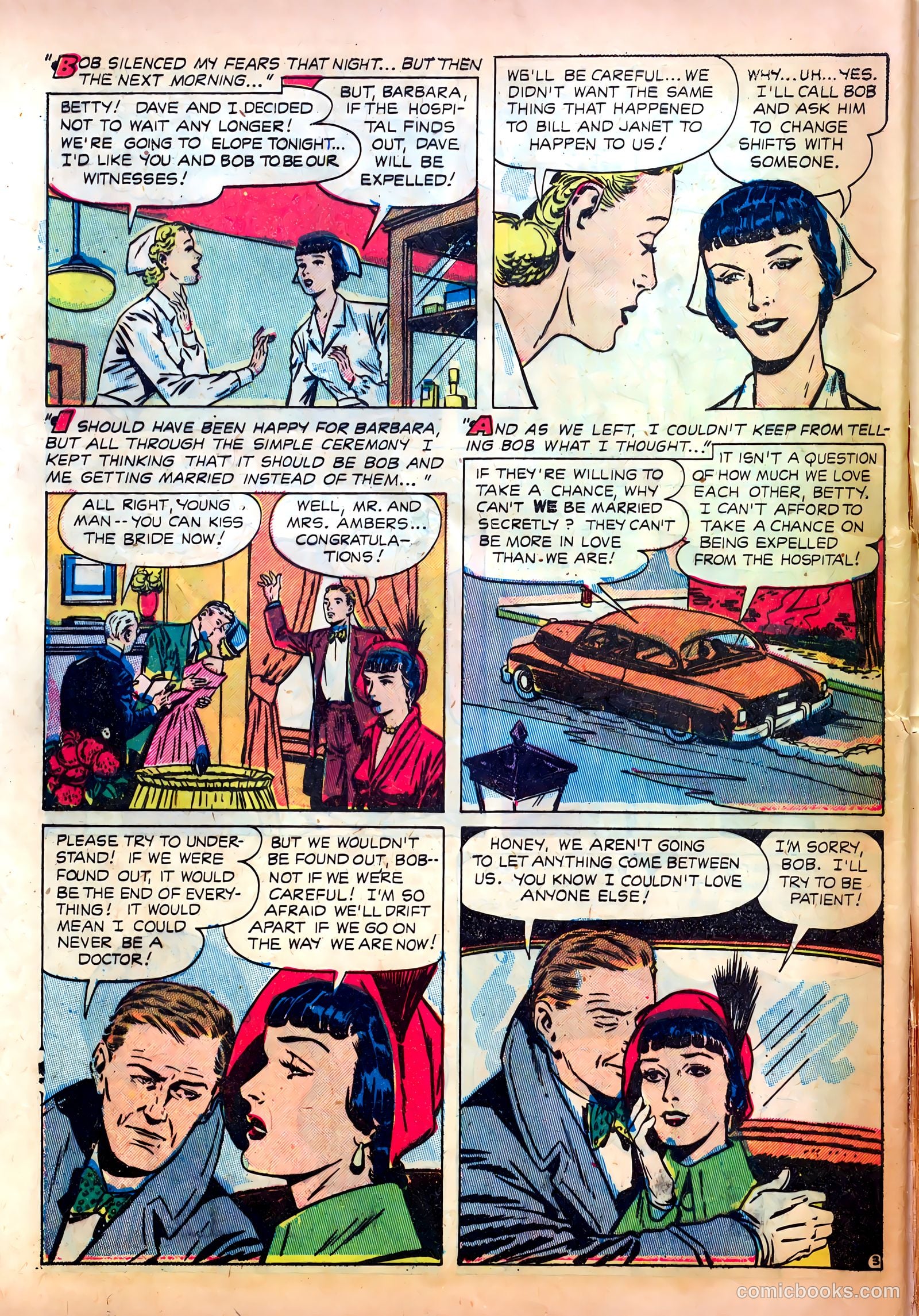 Romantic Confessions #4 (1950) — page 36 of 52