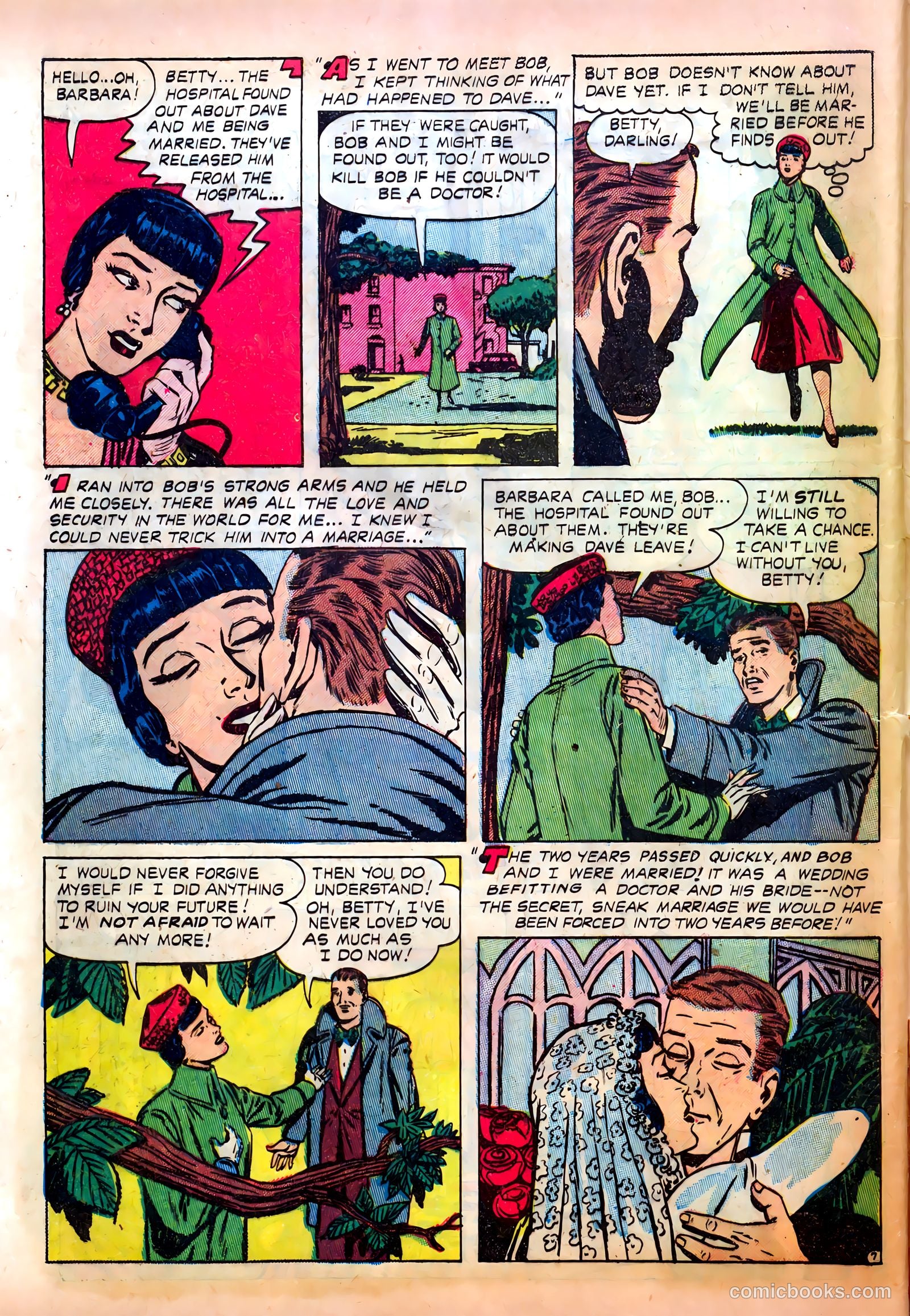Romantic Confessions #4 (1950) — page 40 of 52