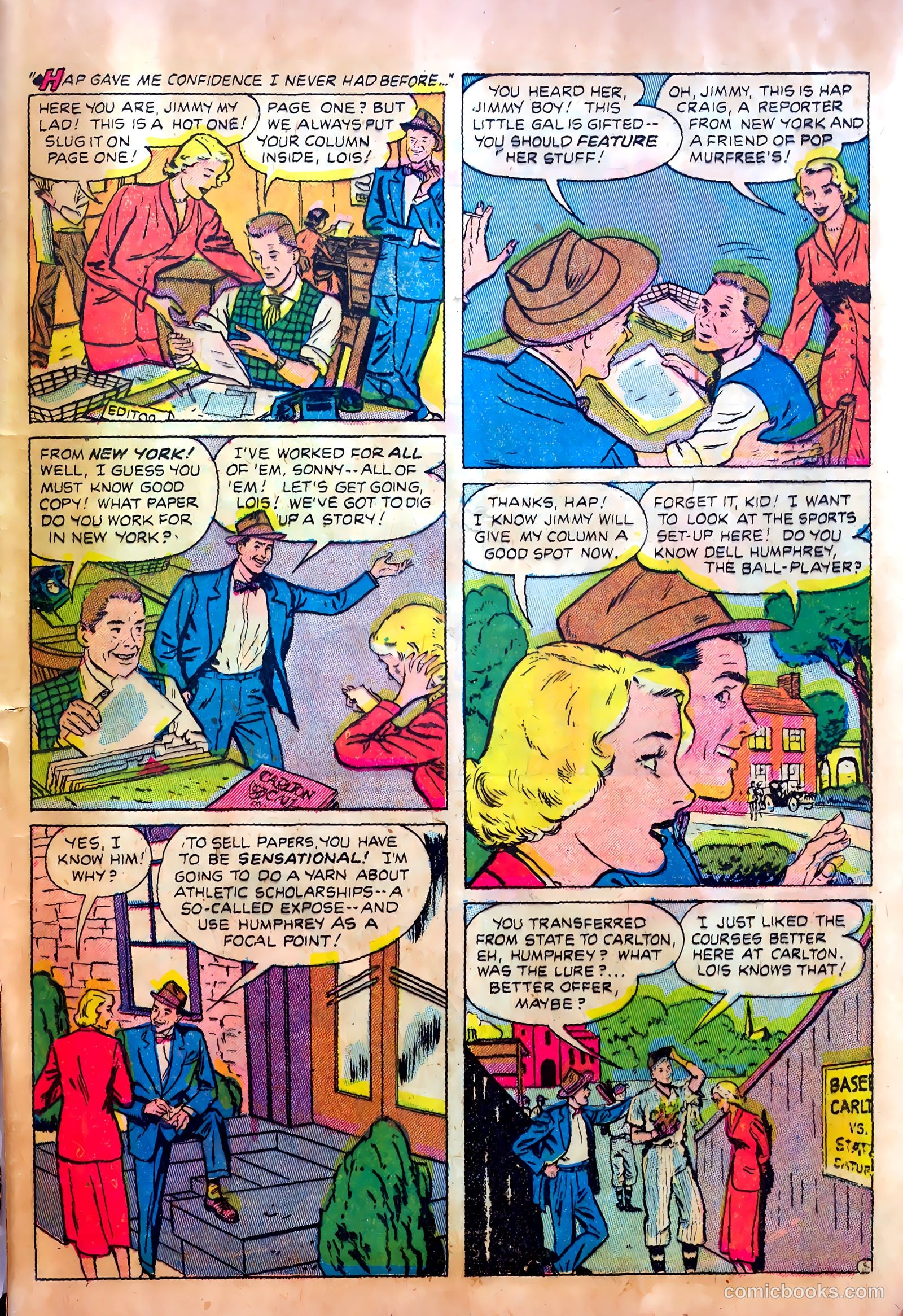 Romantic Confessions #4 (1950) — page 45 of 52