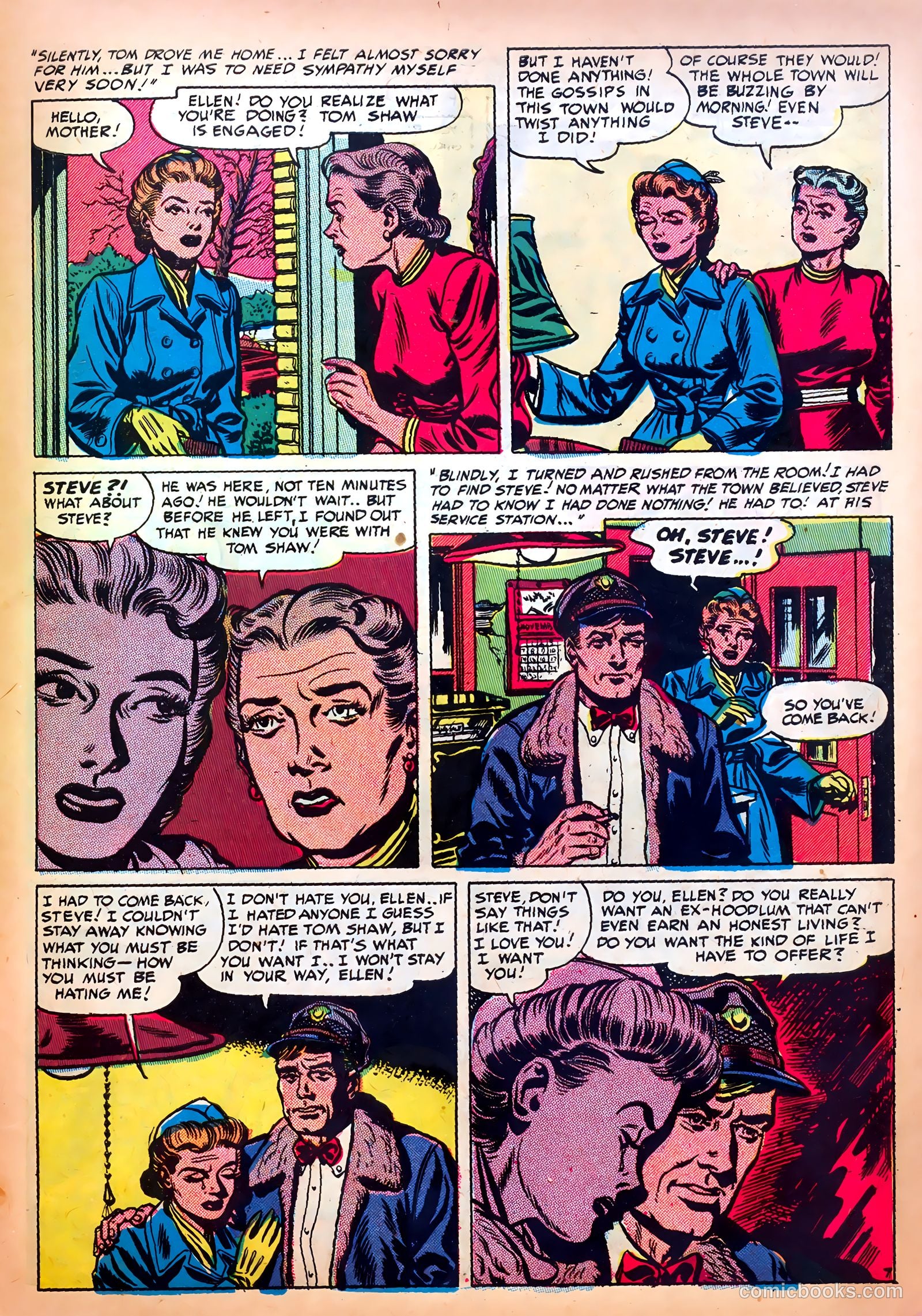 Romantic Confessions #5 (1950) — page 45 of 52