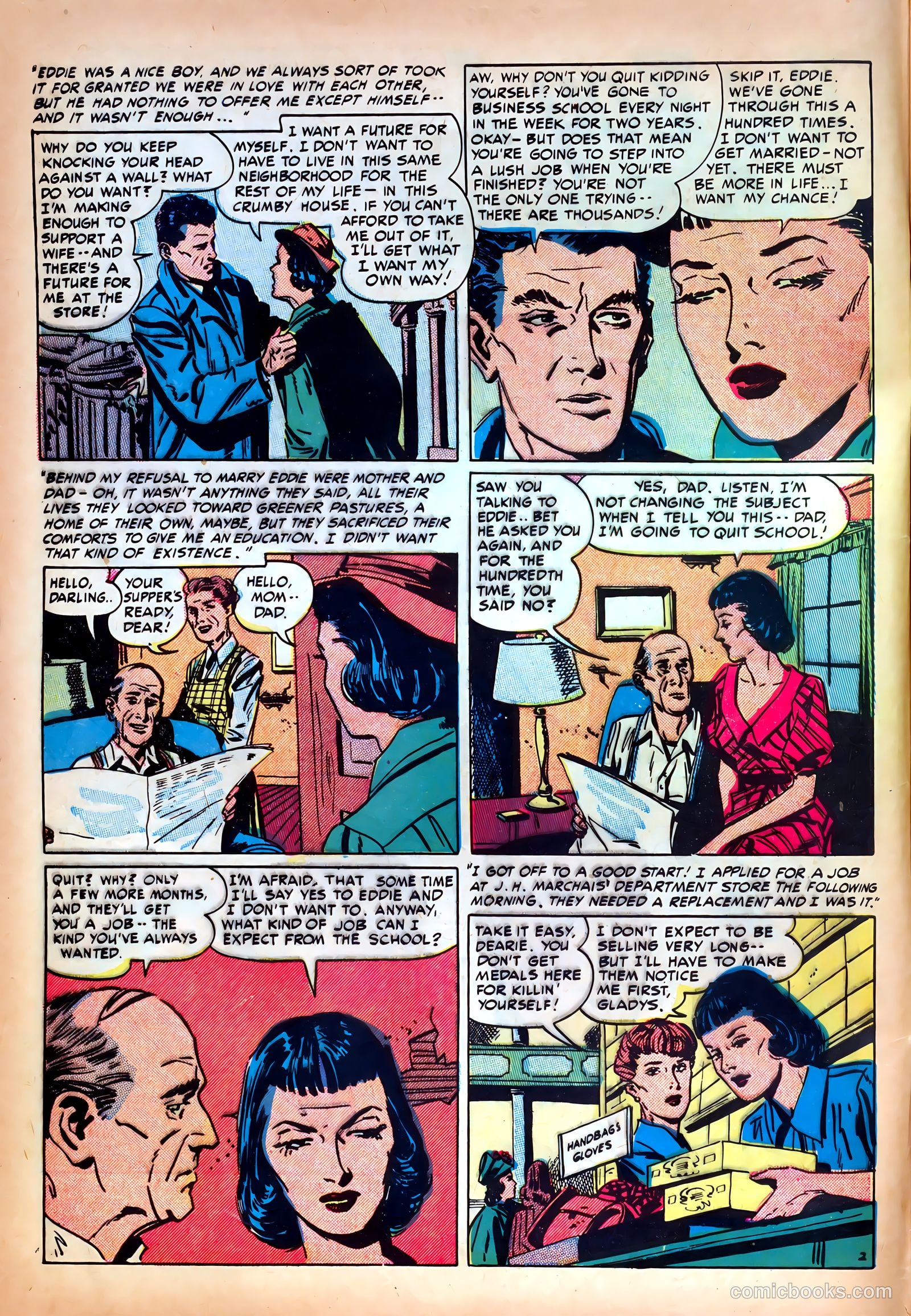 Romantic Confessions #6 (1950) — page 4 of 52