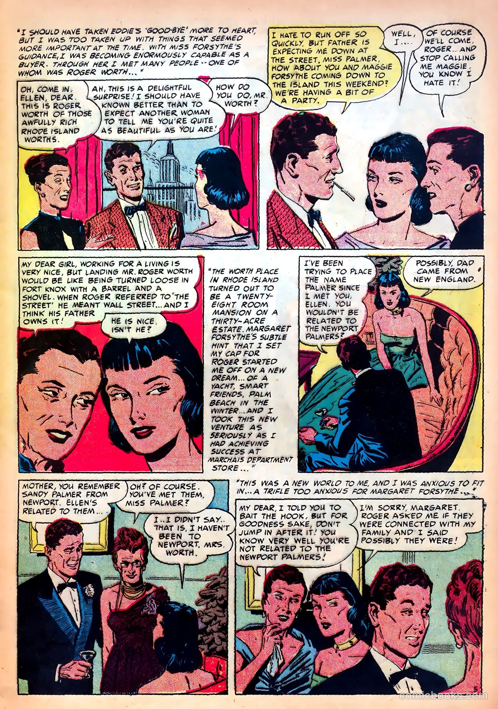 Romantic Confessions #6 (1950) — page 7 of 52