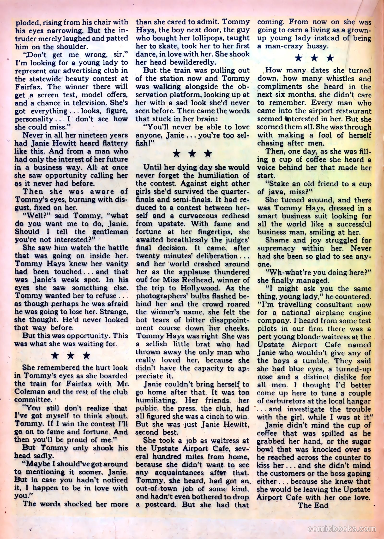 Romantic Confessions #6 (1950) — page 22 of 52