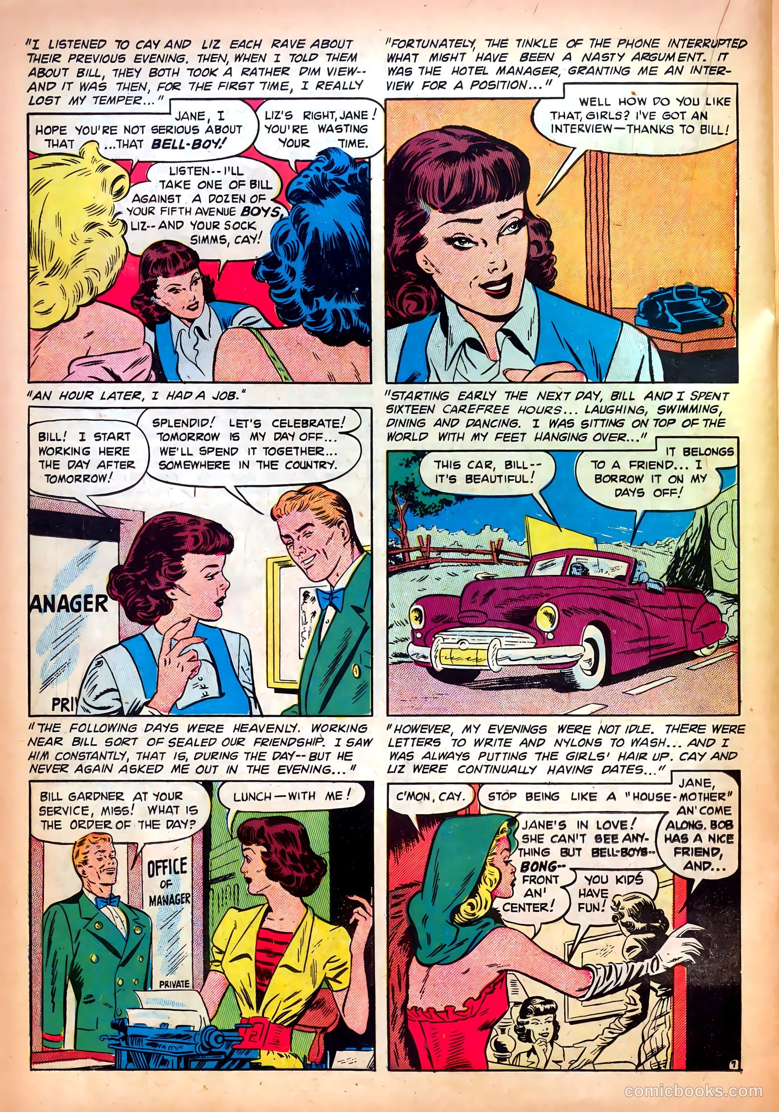 Romantic Confessions #6 (1950) — page 30 of 52