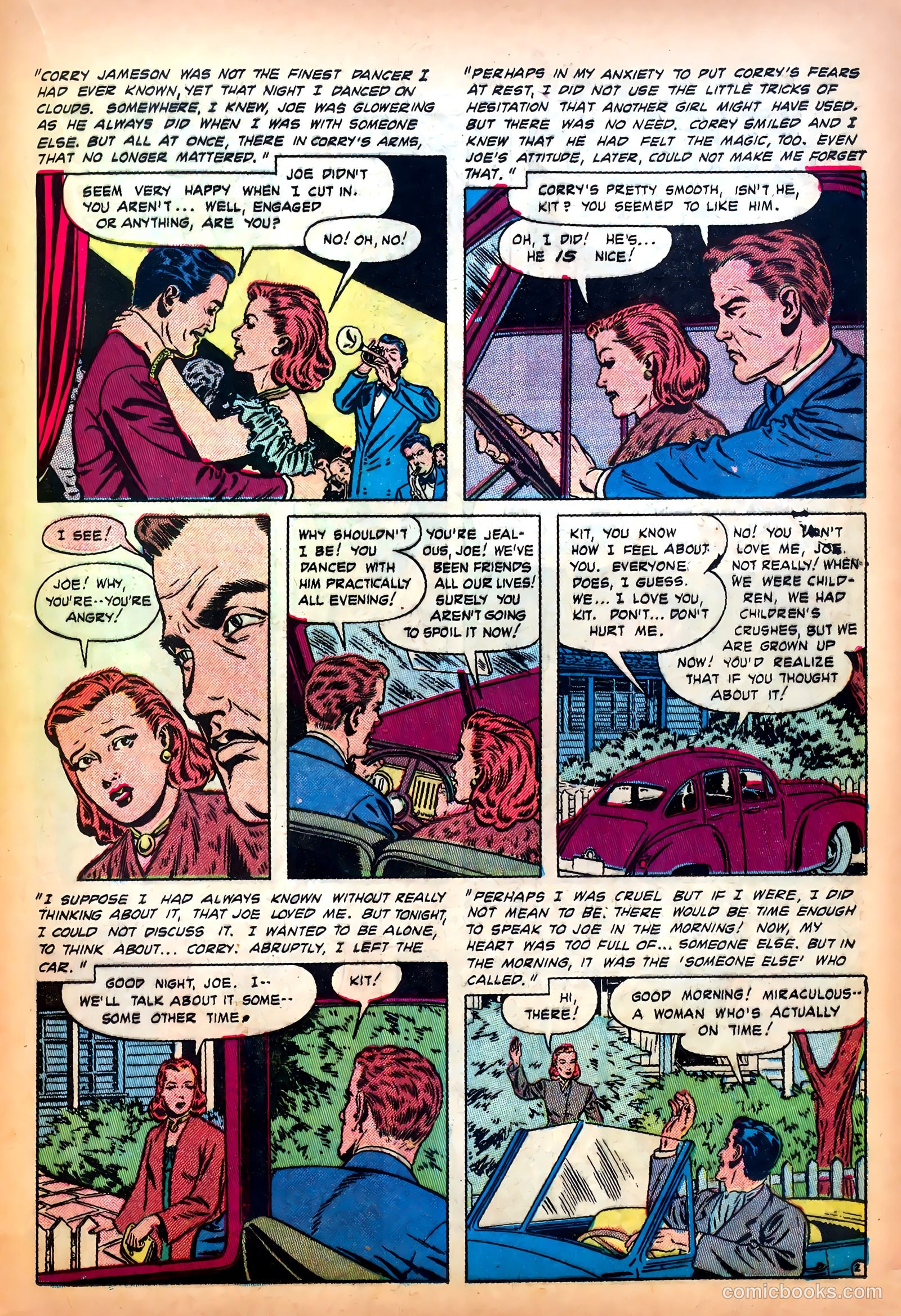 Romantic Confessions #6 (1950) — page 35 of 52