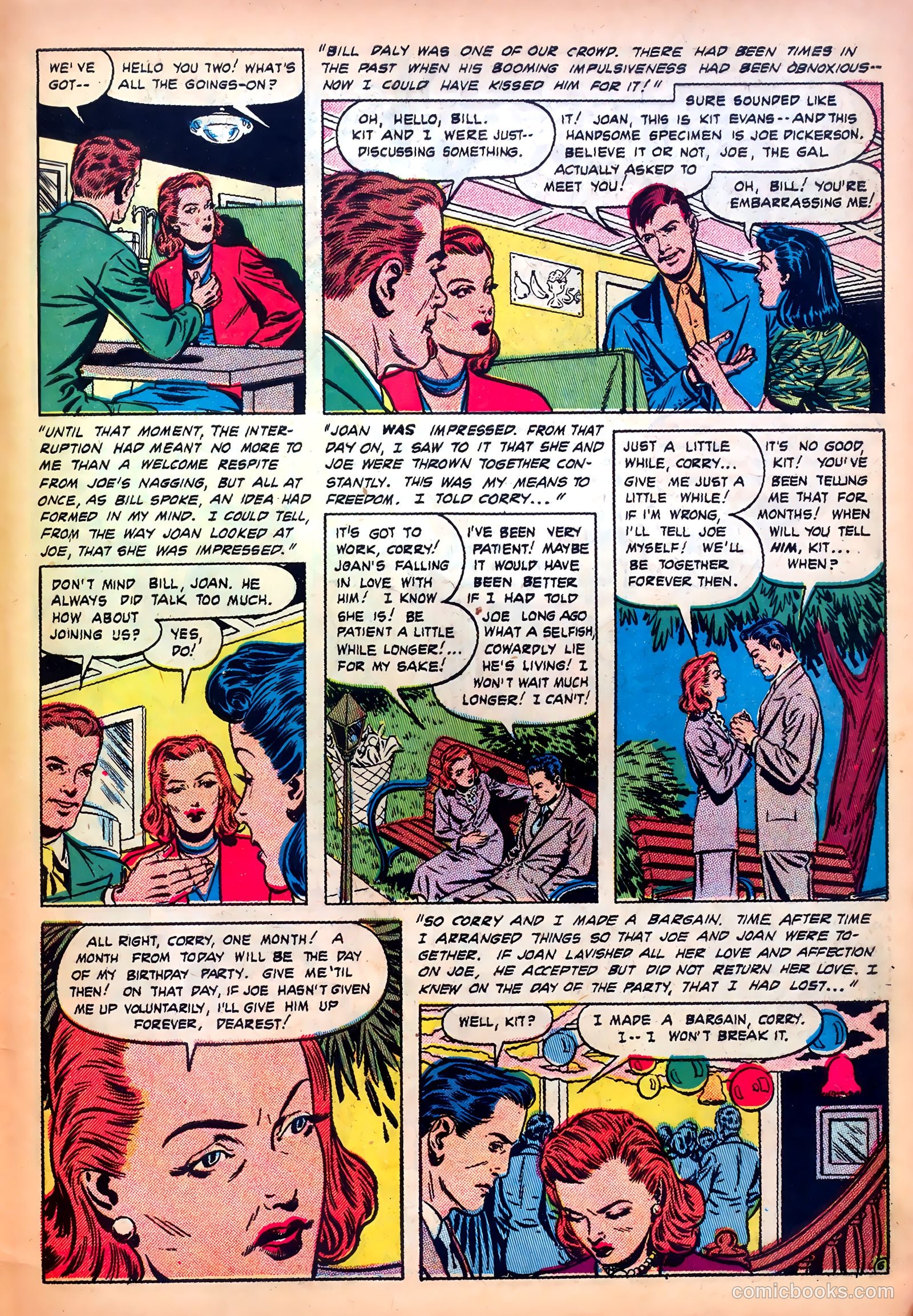 Romantic Confessions #6 (1950) — page 39 of 52