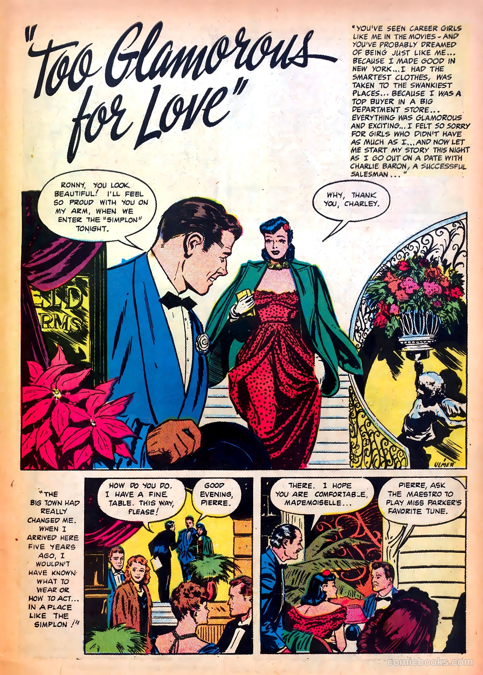 Romantic Confessions #6 (1950) — page 41 of 52