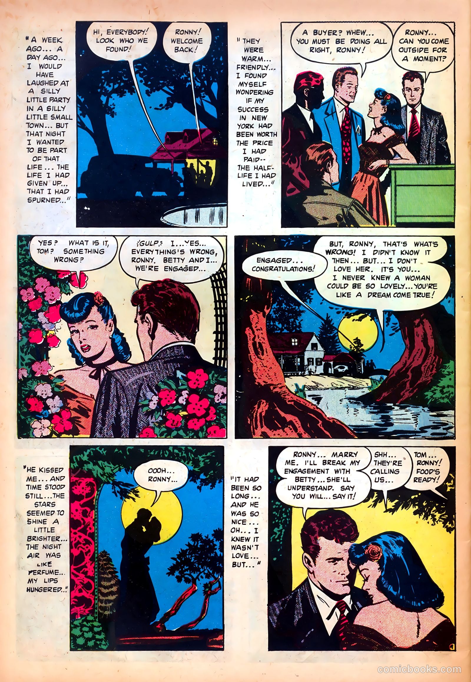 Romantic Confessions #6 (1950) — page 44 of 52