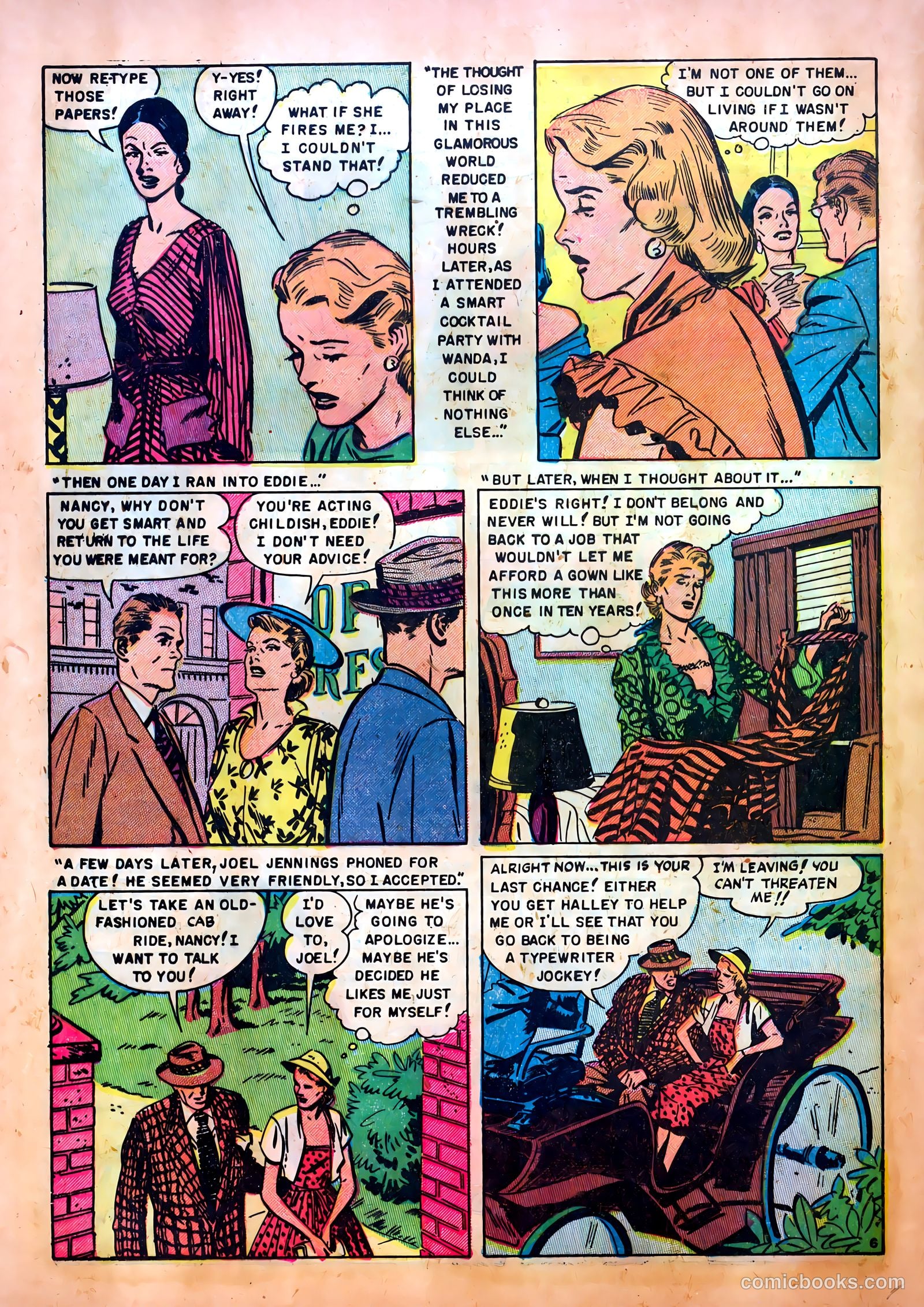 Romantic Confessions #7 (1952) — page 8 of 36