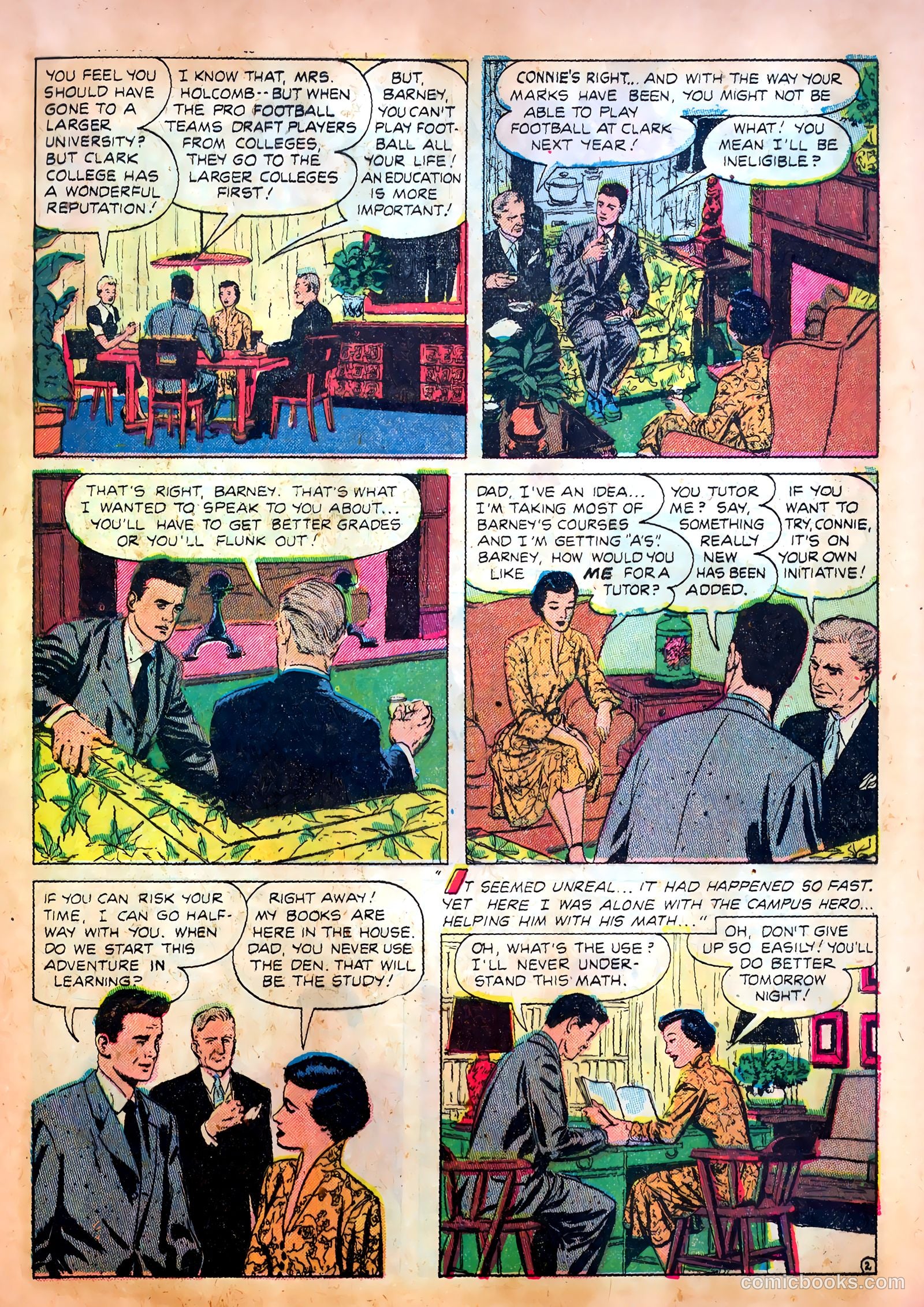 Romantic Confessions #7 (1952) — page 25 of 36