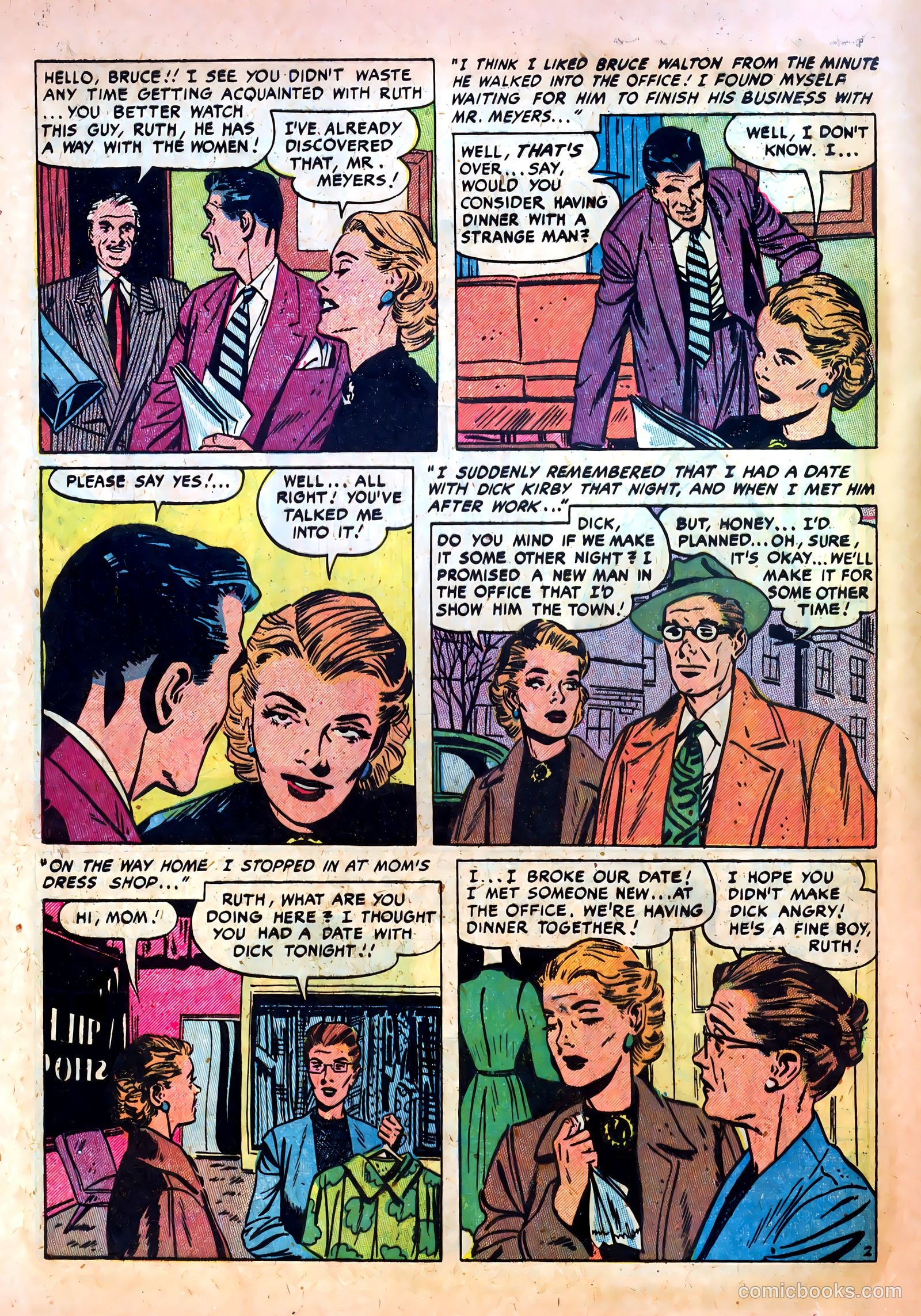 Romantic Confessions #8 (1950) — page 4 of 36