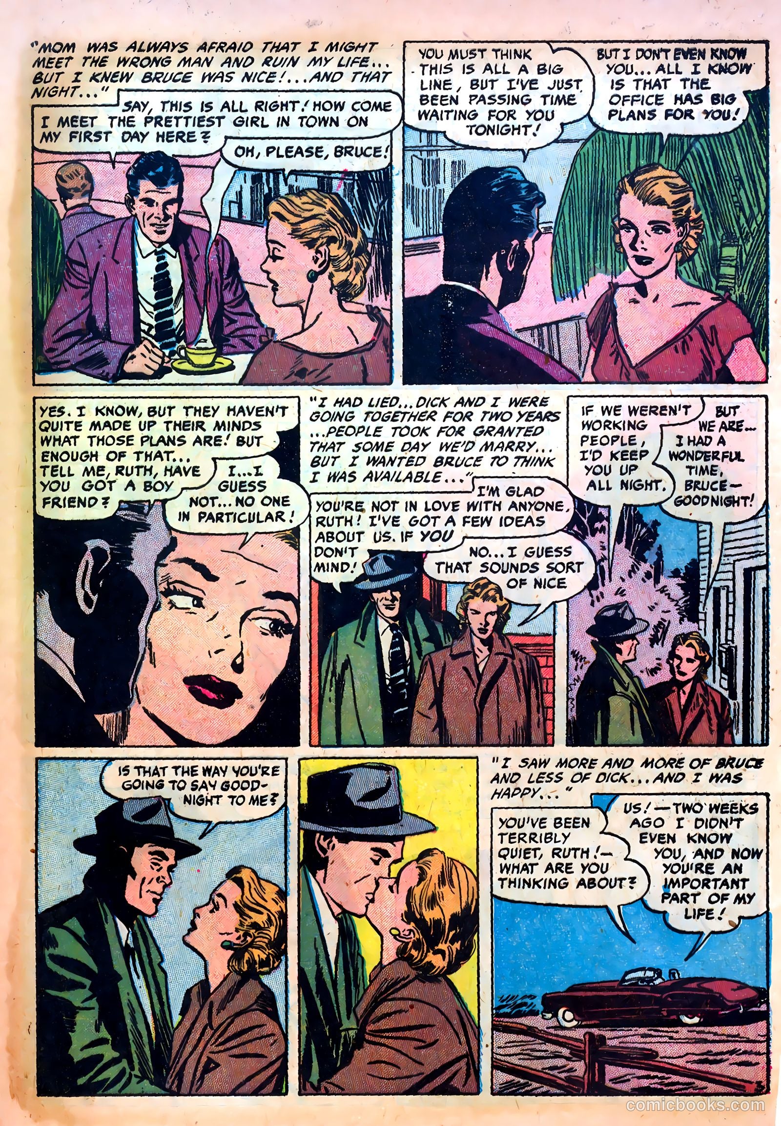Romantic Confessions #8 (1950) — page 5 of 36