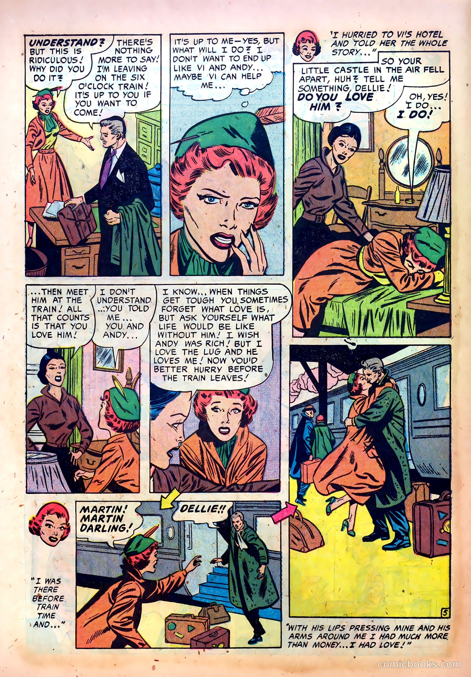 Romantic Confessions #8 (1950) — page 14 of 36