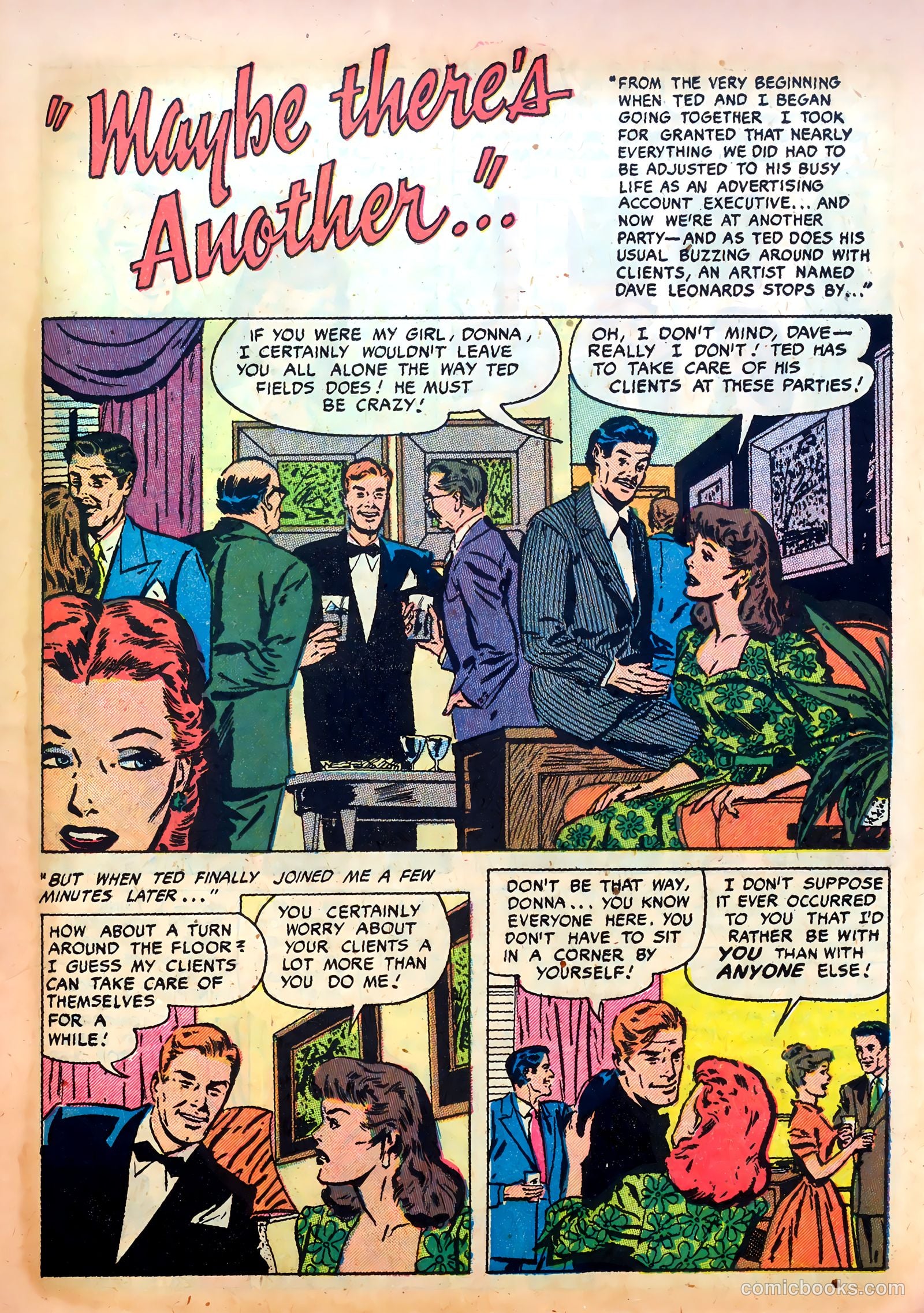 Romantic Confessions #8 (1950) — page 23 of 36