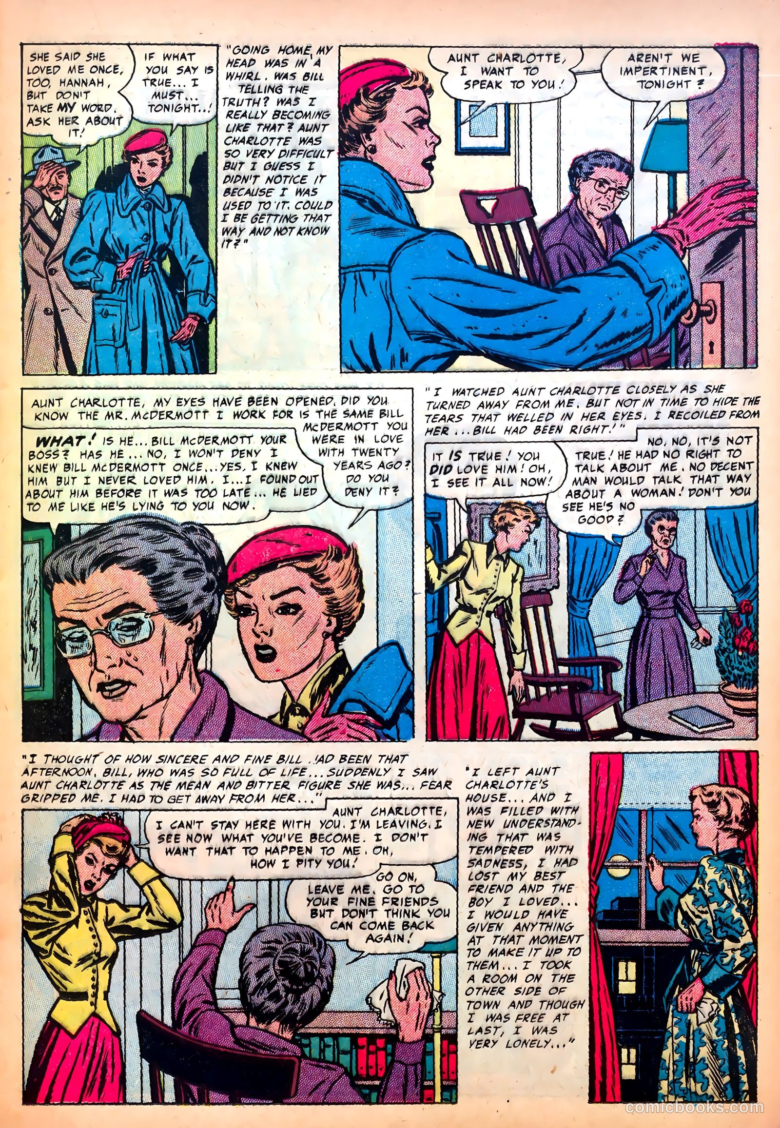 Romantic Confessions #9 (1952) — page 17 of 52
