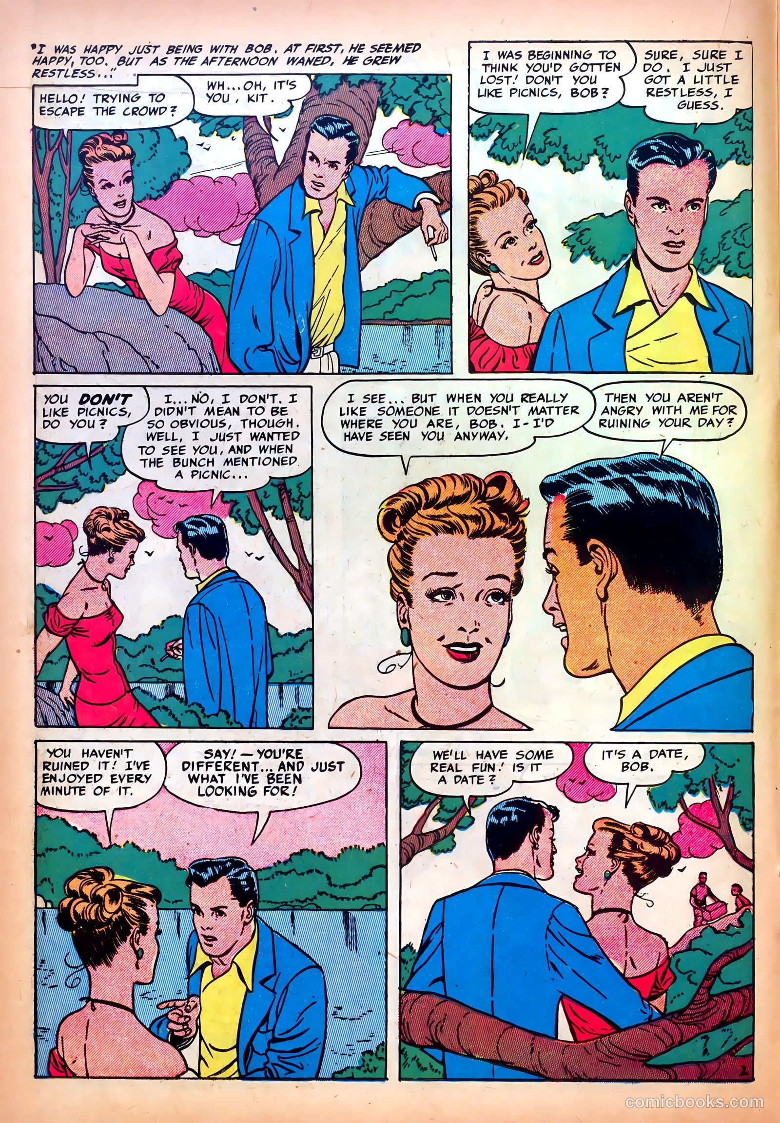 Romantic Confessions #9 (1952) — page 20 of 52