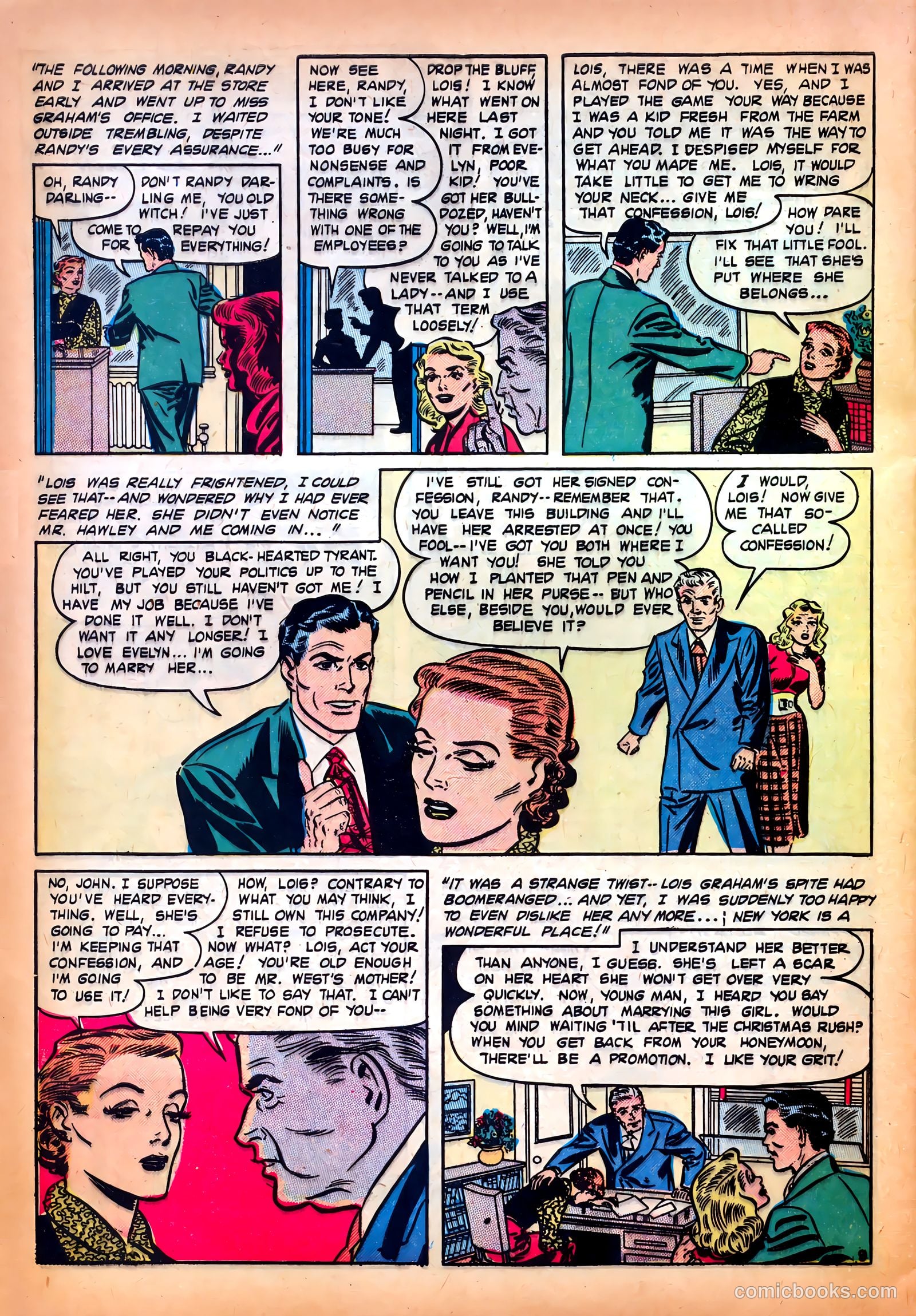 Romantic Confessions #9 (1952) — page 40 of 52