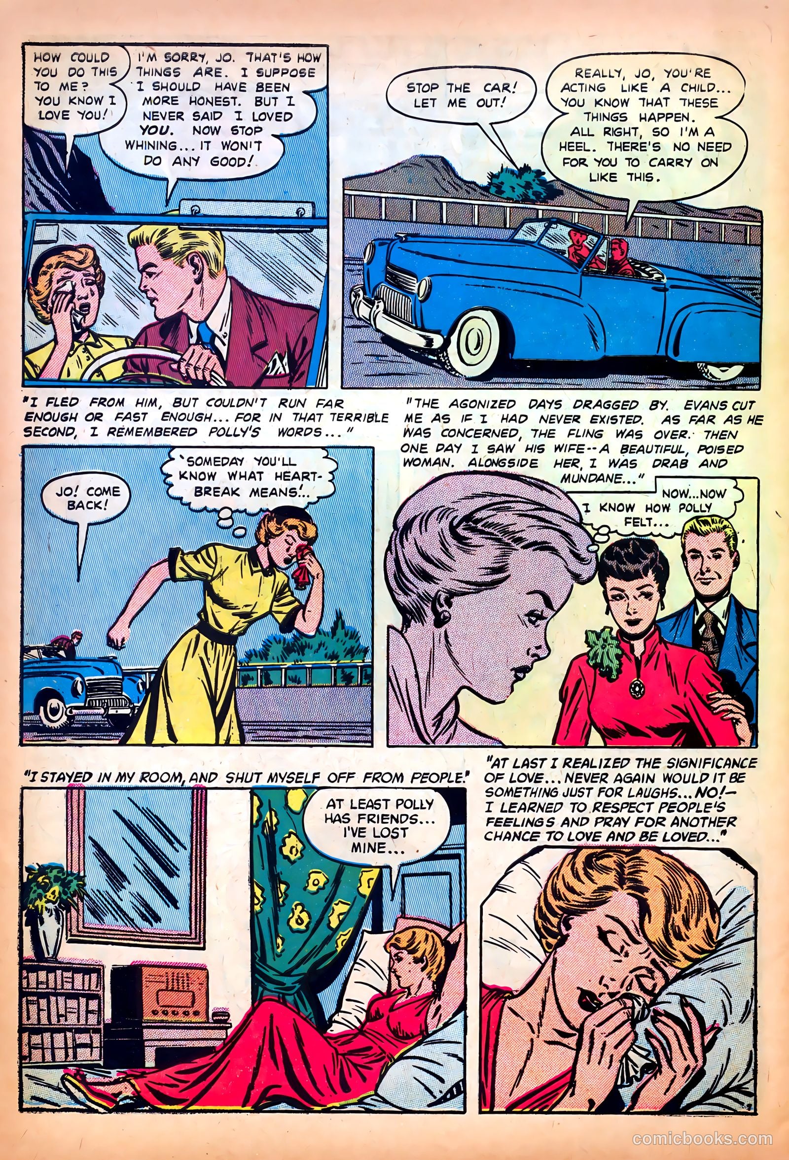 Romantic Confessions #9 (1952) — page 48 of 52