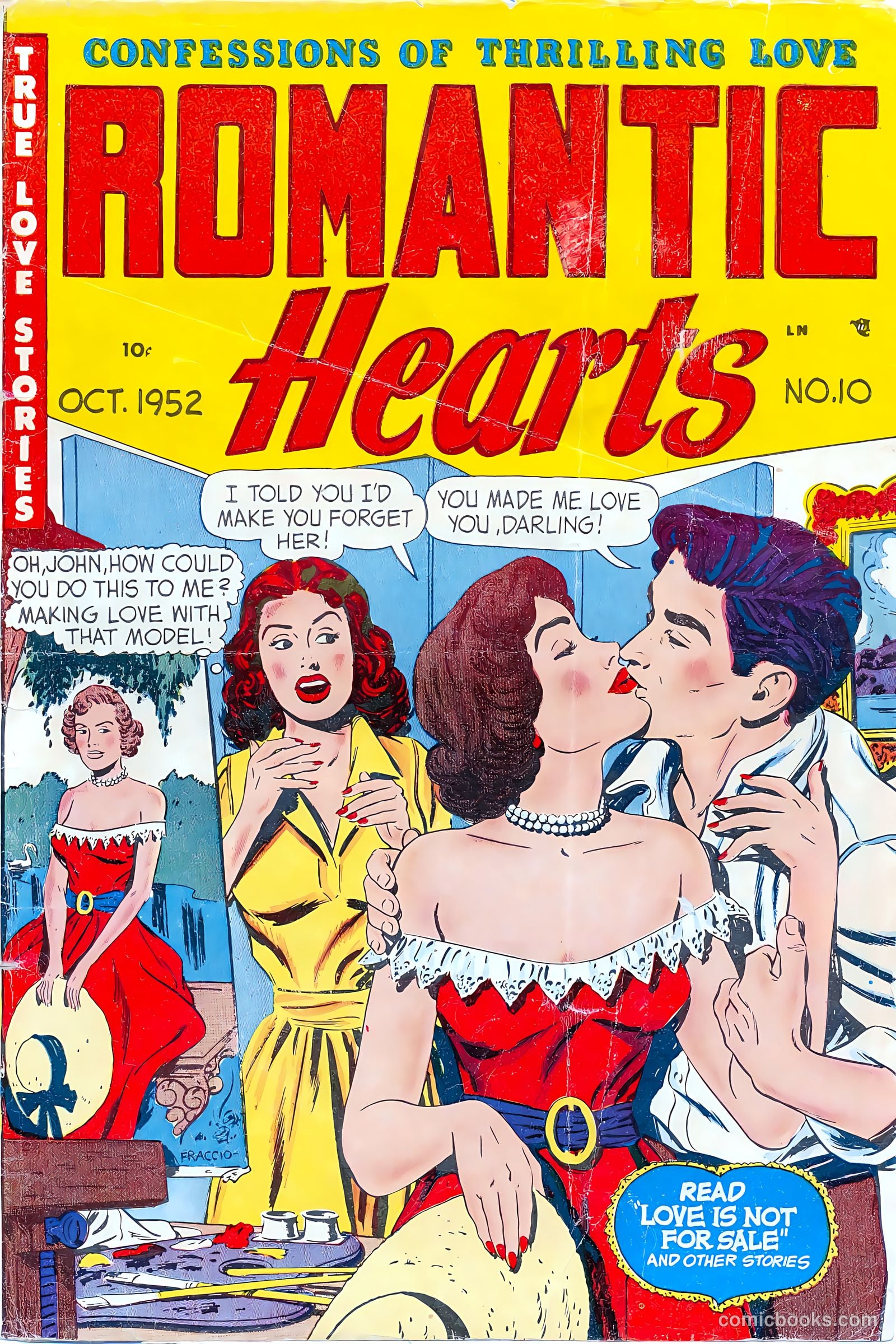 Romantic Hearts #10 (1952) — page 1 of 36