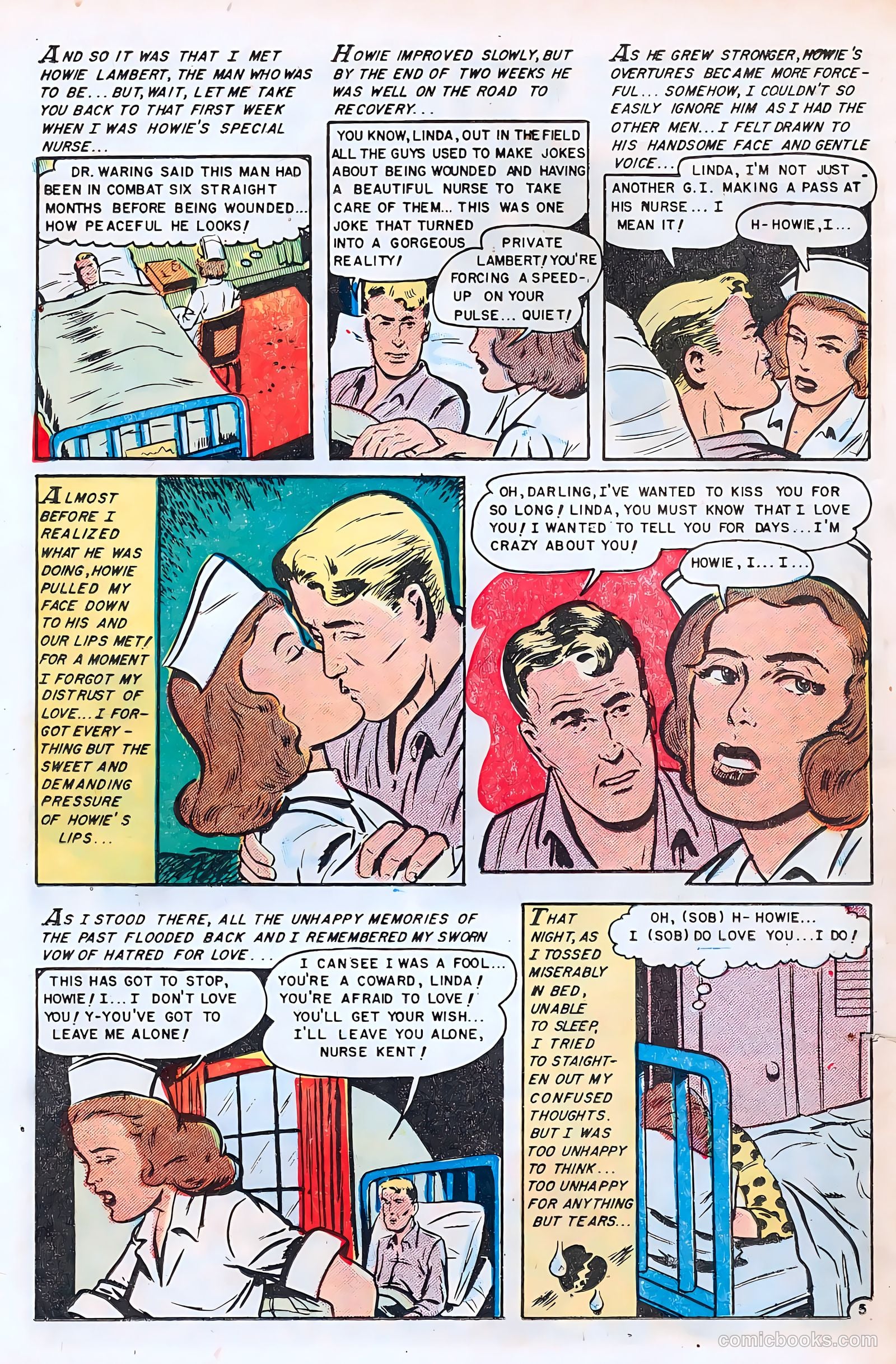 Romantic Hearts #10 (1952) — page 24 of 36