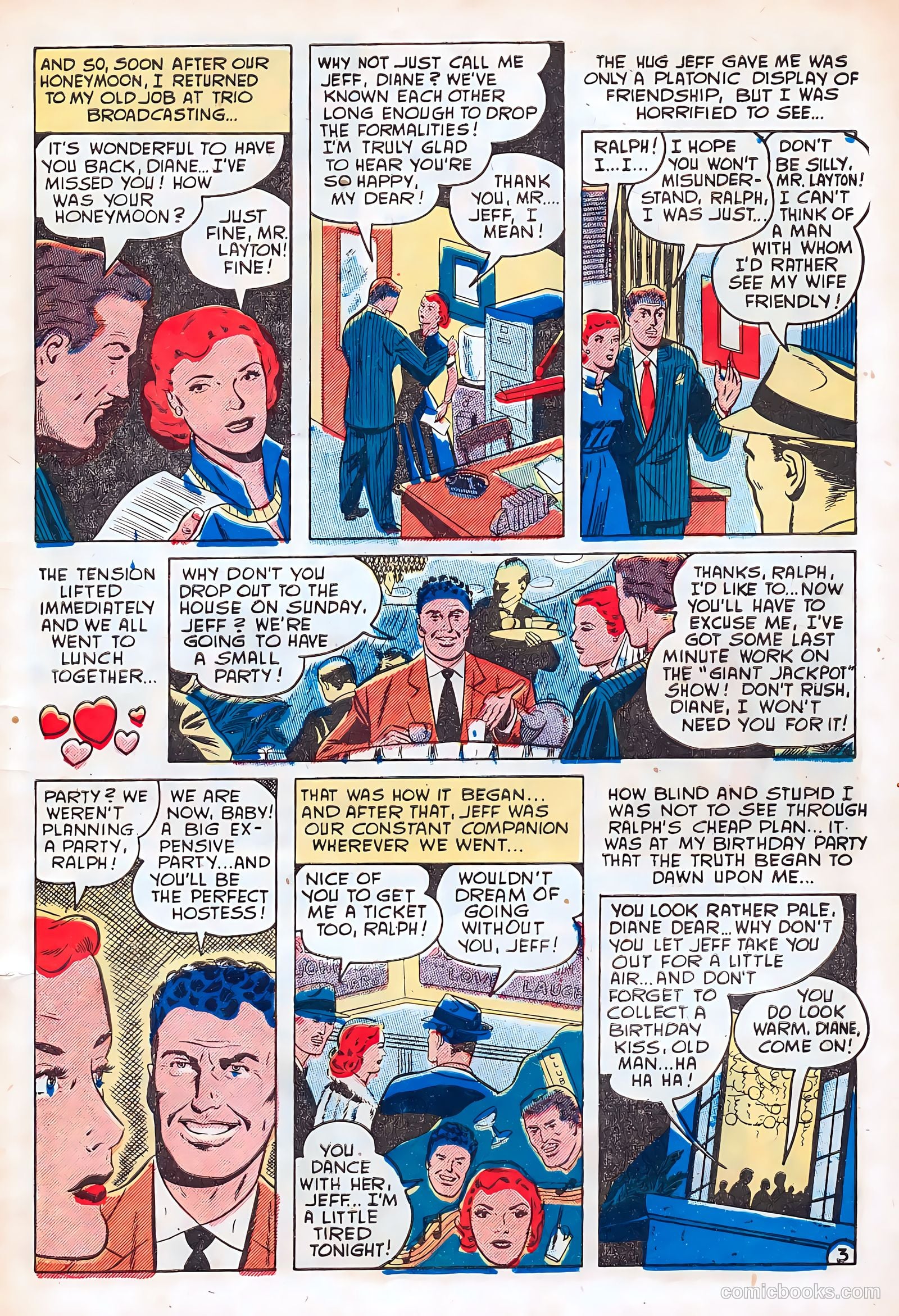 Romantic Hearts #10 (1955) — page 5 of 36