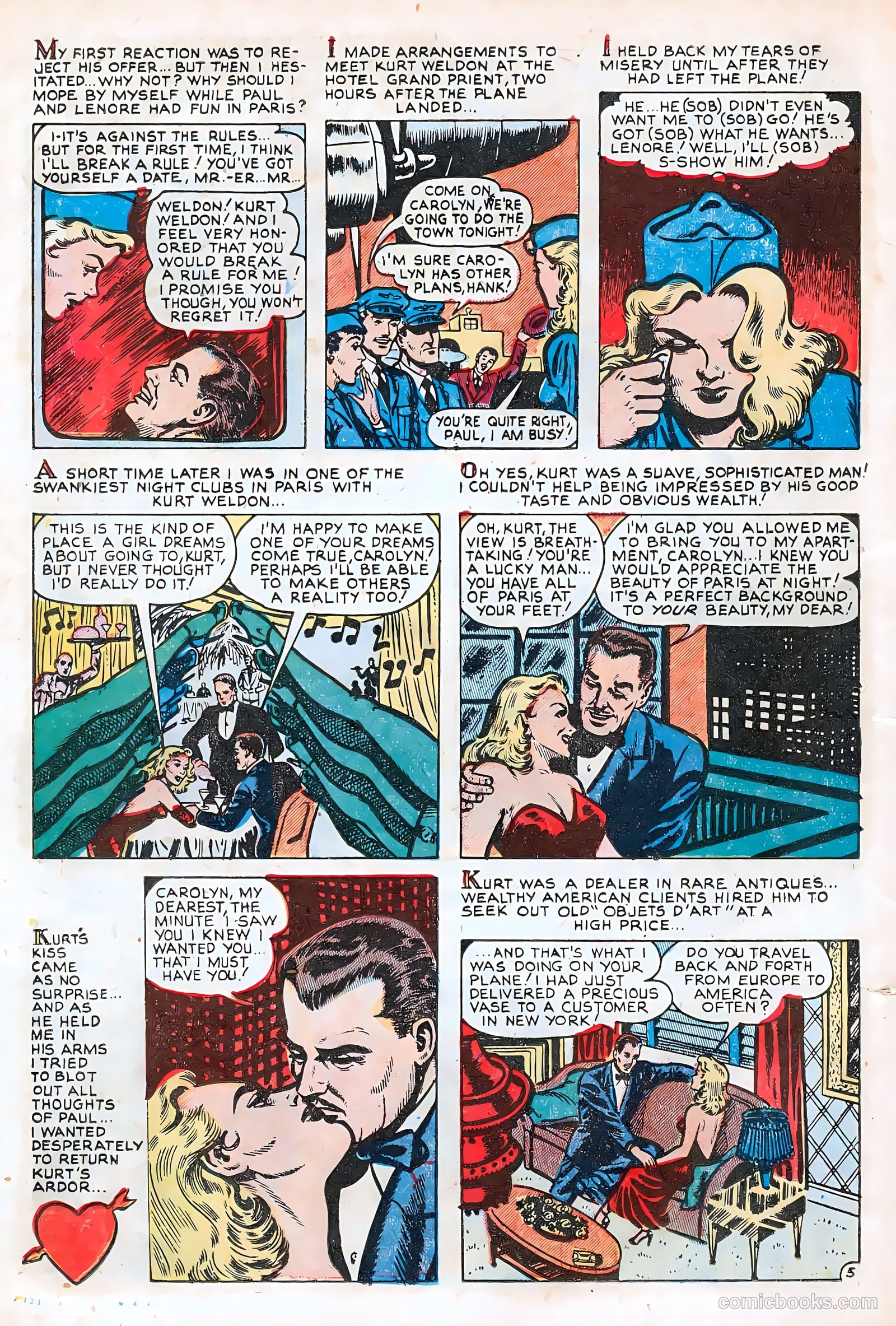Romantic Hearts #10 (1955) — page 14 of 36