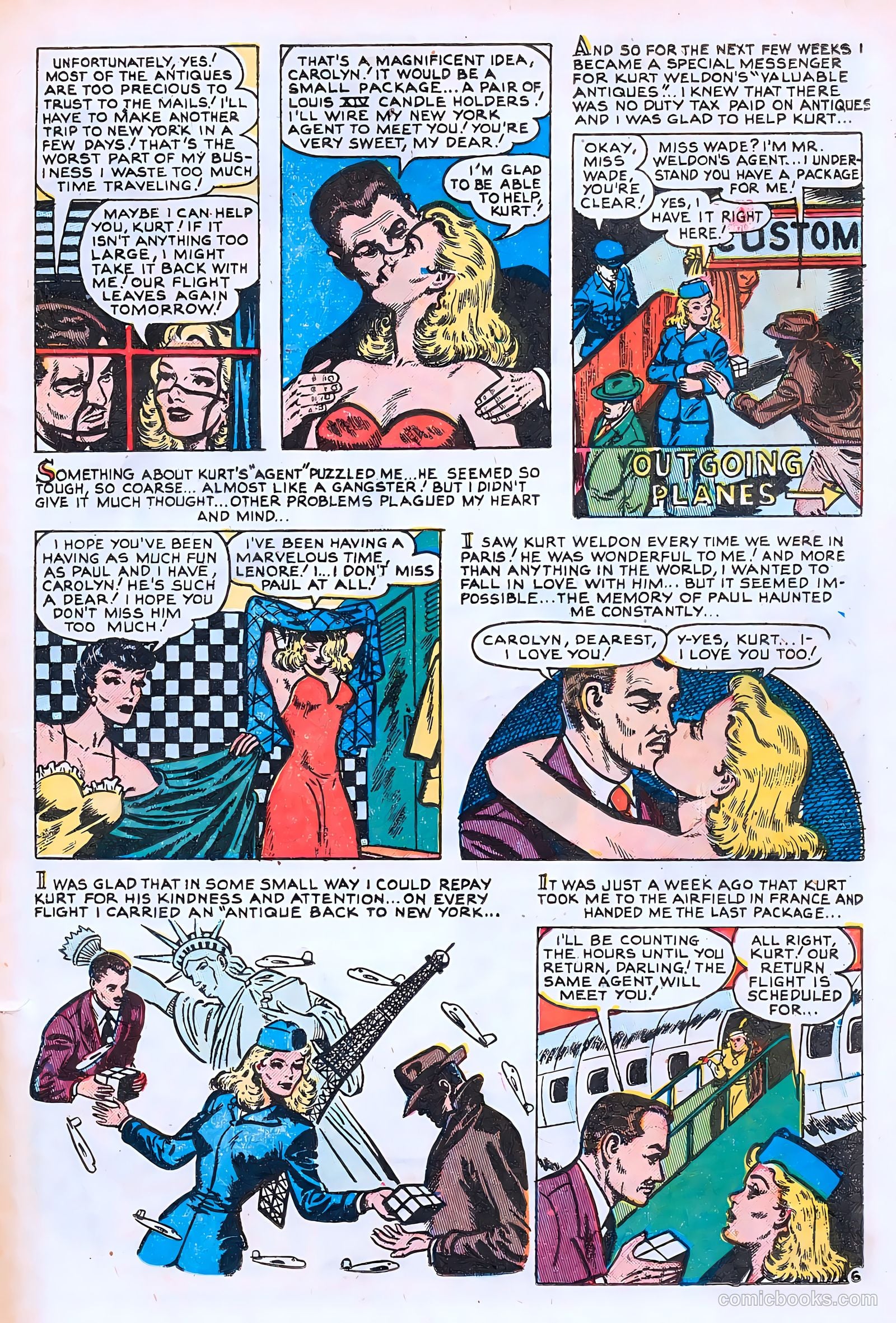 Romantic Hearts #10 (1955) — page 15 of 36